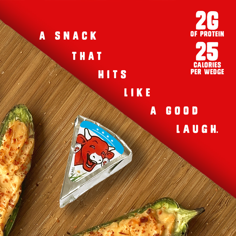 The Laughing Cow USA Facebook ad