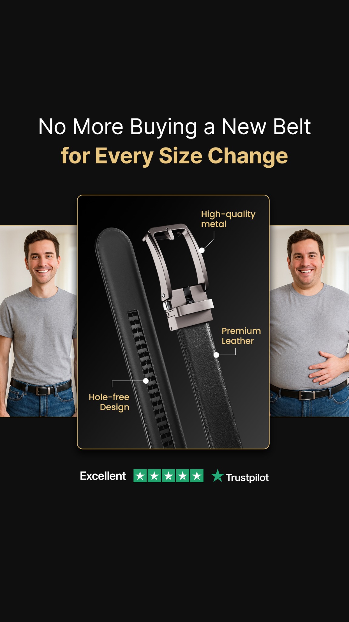 Buckley Belts Facebook ad