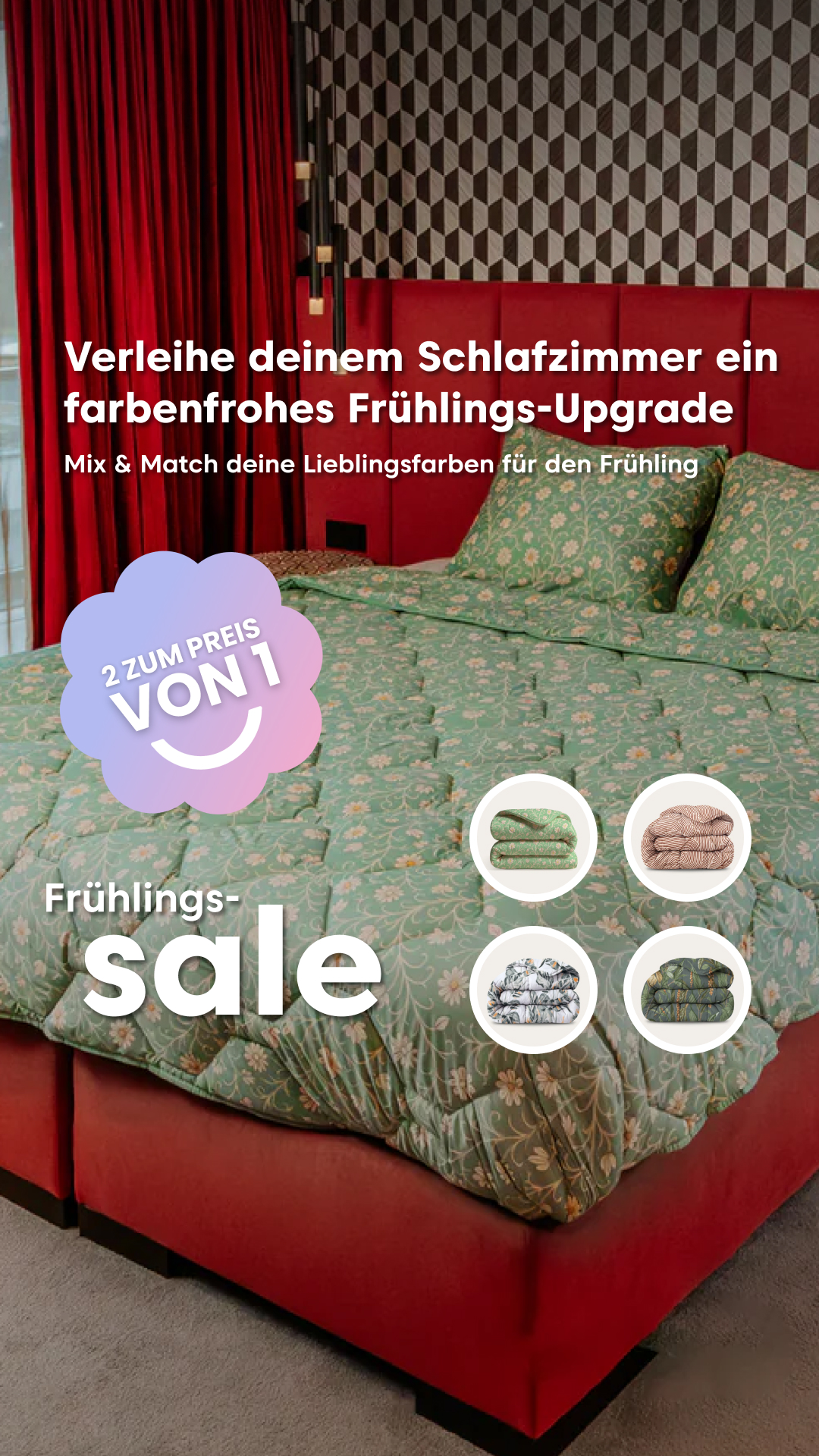 Thehappybed.de Facebook ad