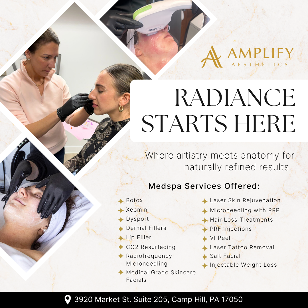Amplify Aesthetics Spa Facebook ad