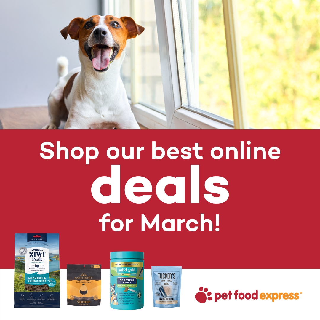 Pet Food Express Facebook ad