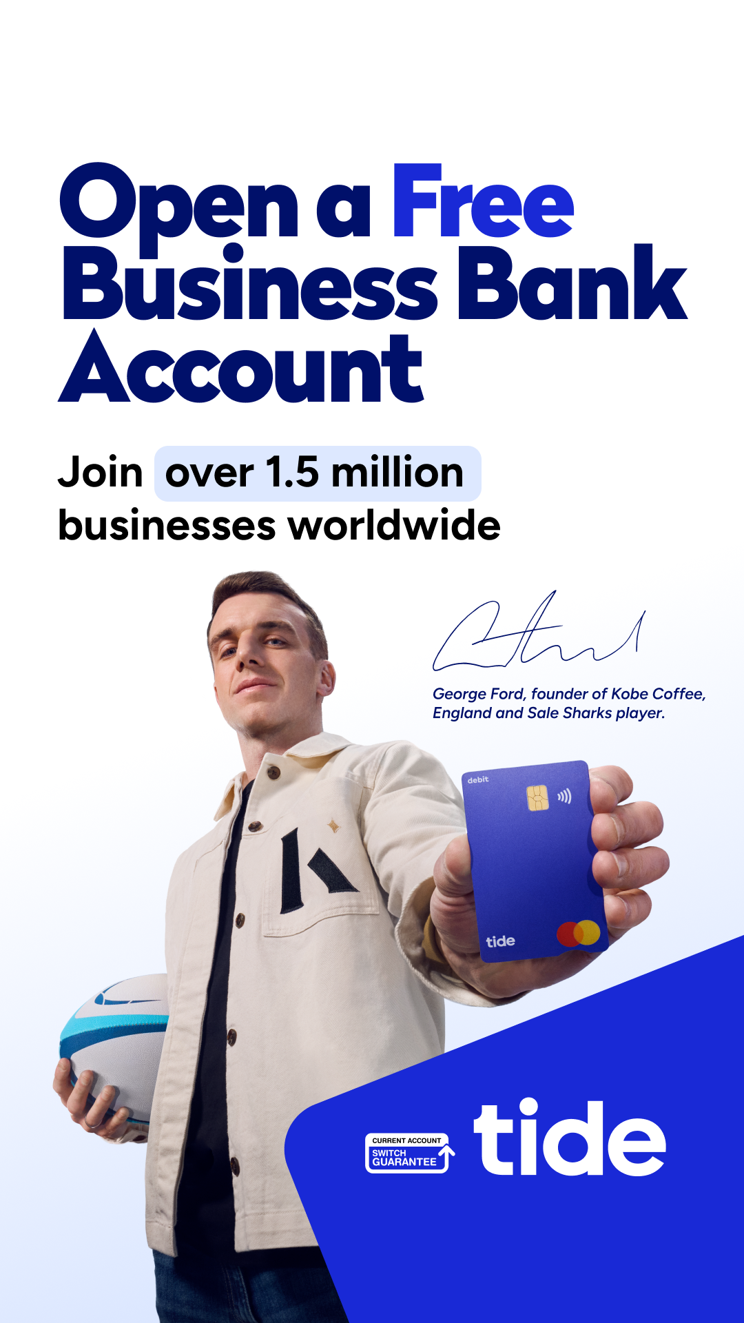Tide Banking Facebook ad