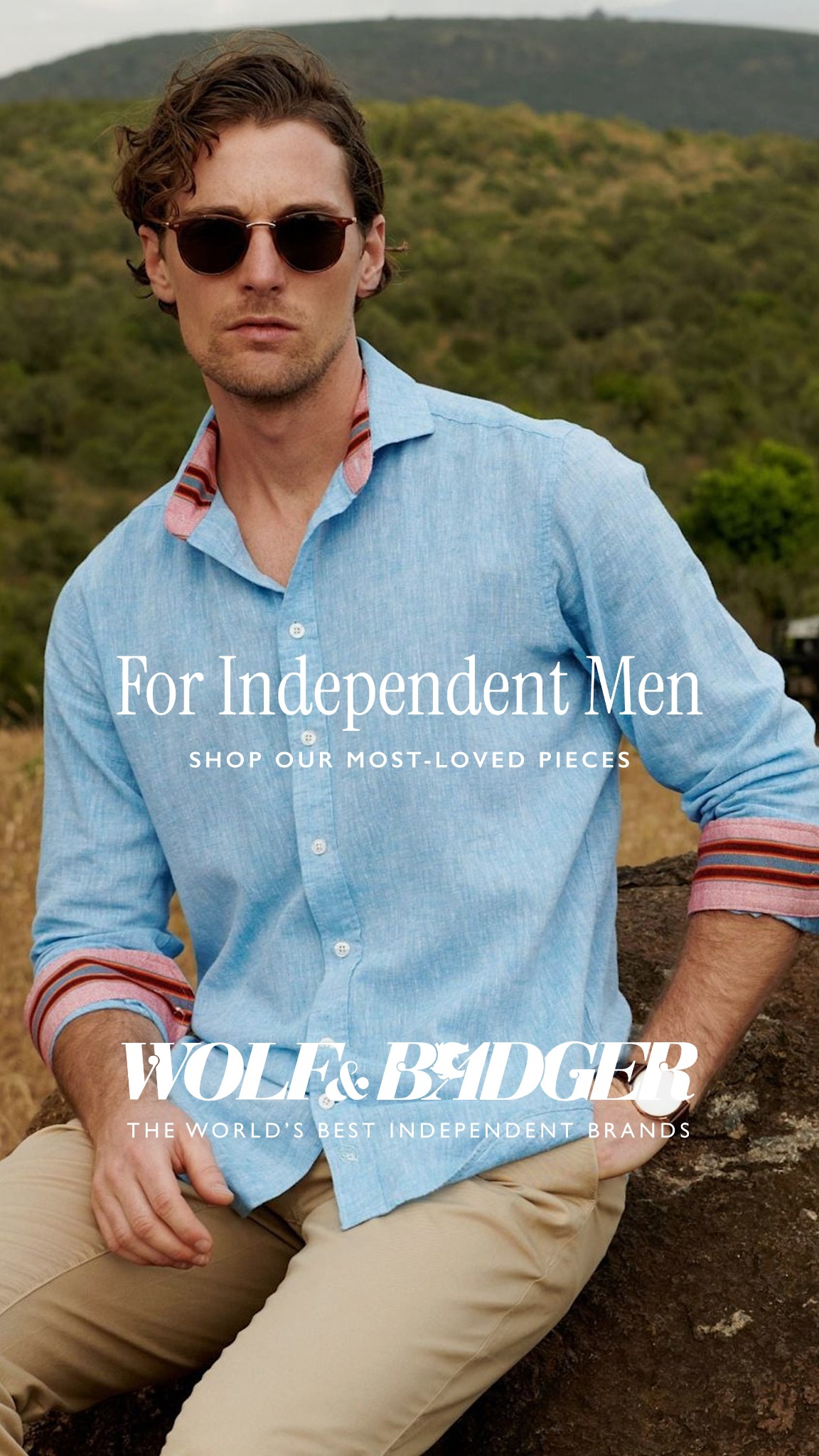 Wolf & Badger Facebook ad