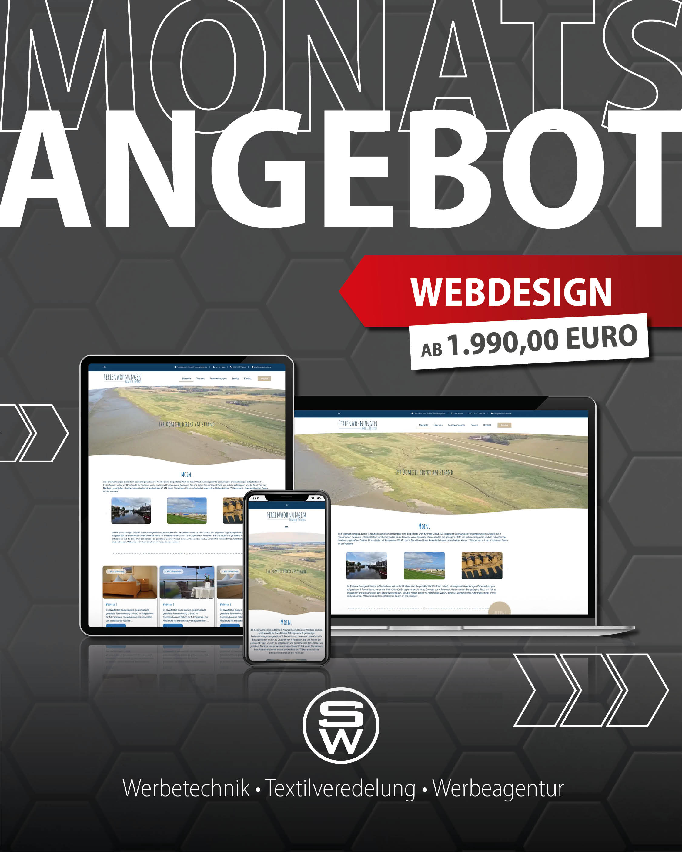 Styles Werbetechnik GmbH & Co. KG Facebook ad: Monatsangebot