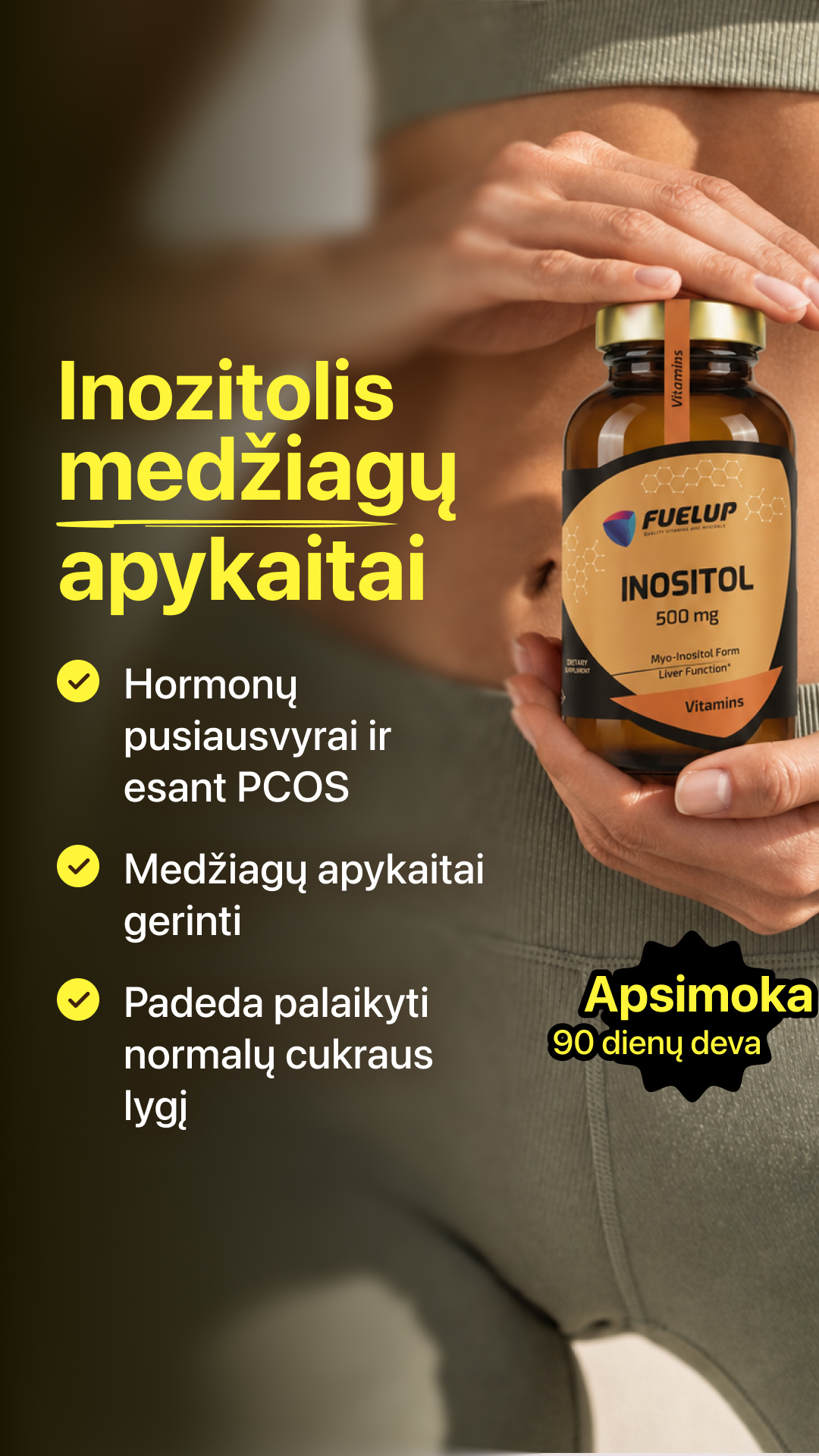 Multifit Lietuva Facebook ad: Yra priežastis, kodėl visi kalba apie inozitolį