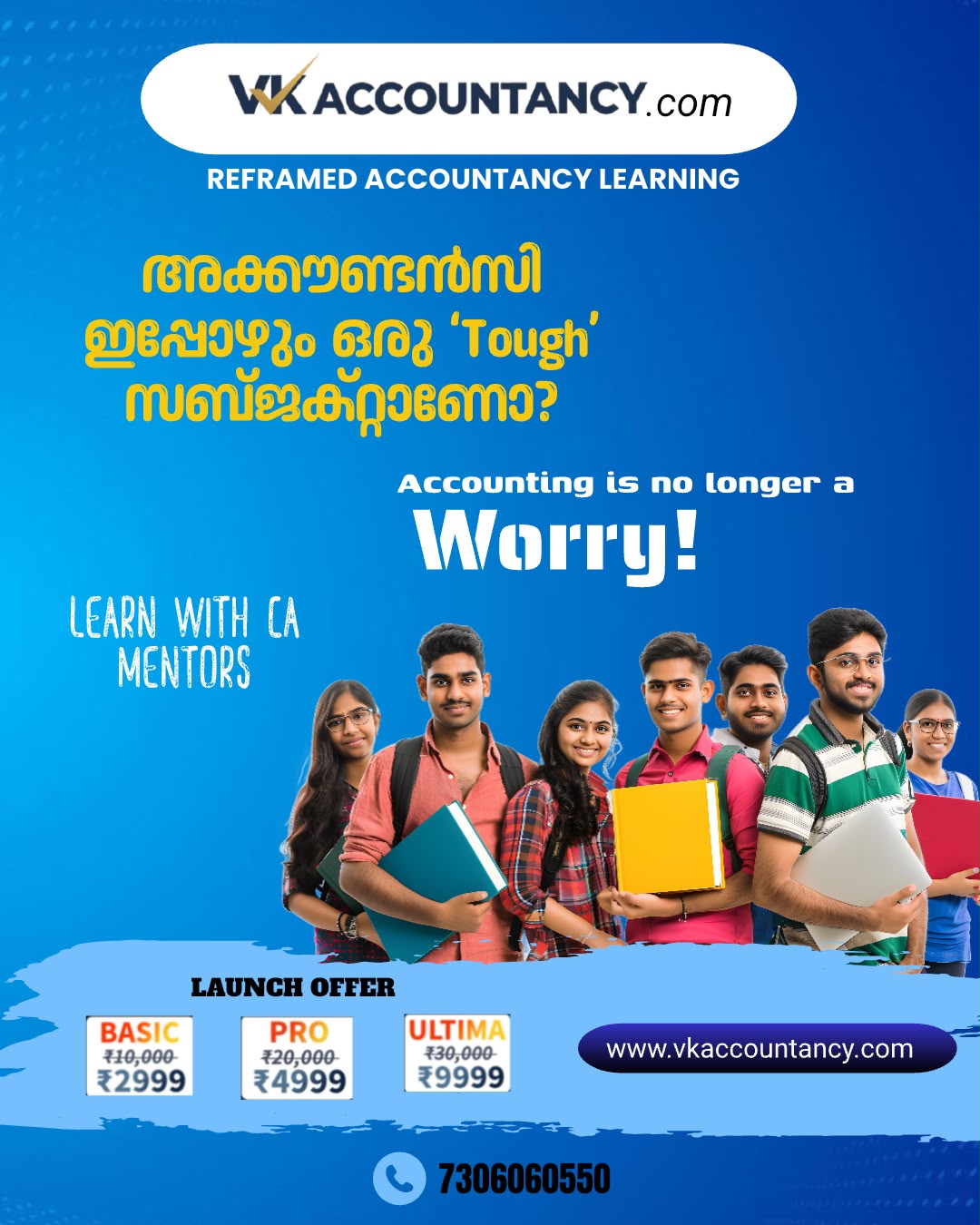 Vk Accountancy Facebook ad: Chat with us