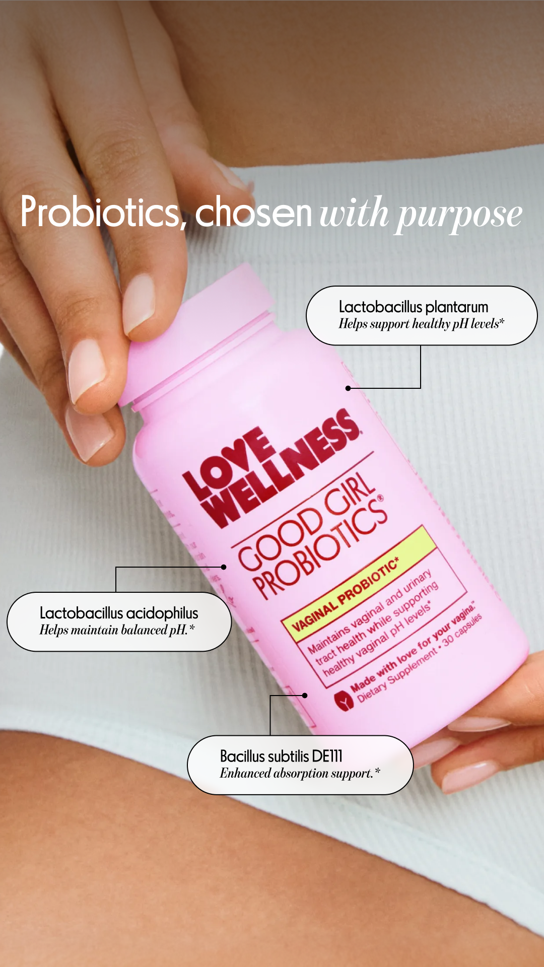 Love Wellness Facebook ad