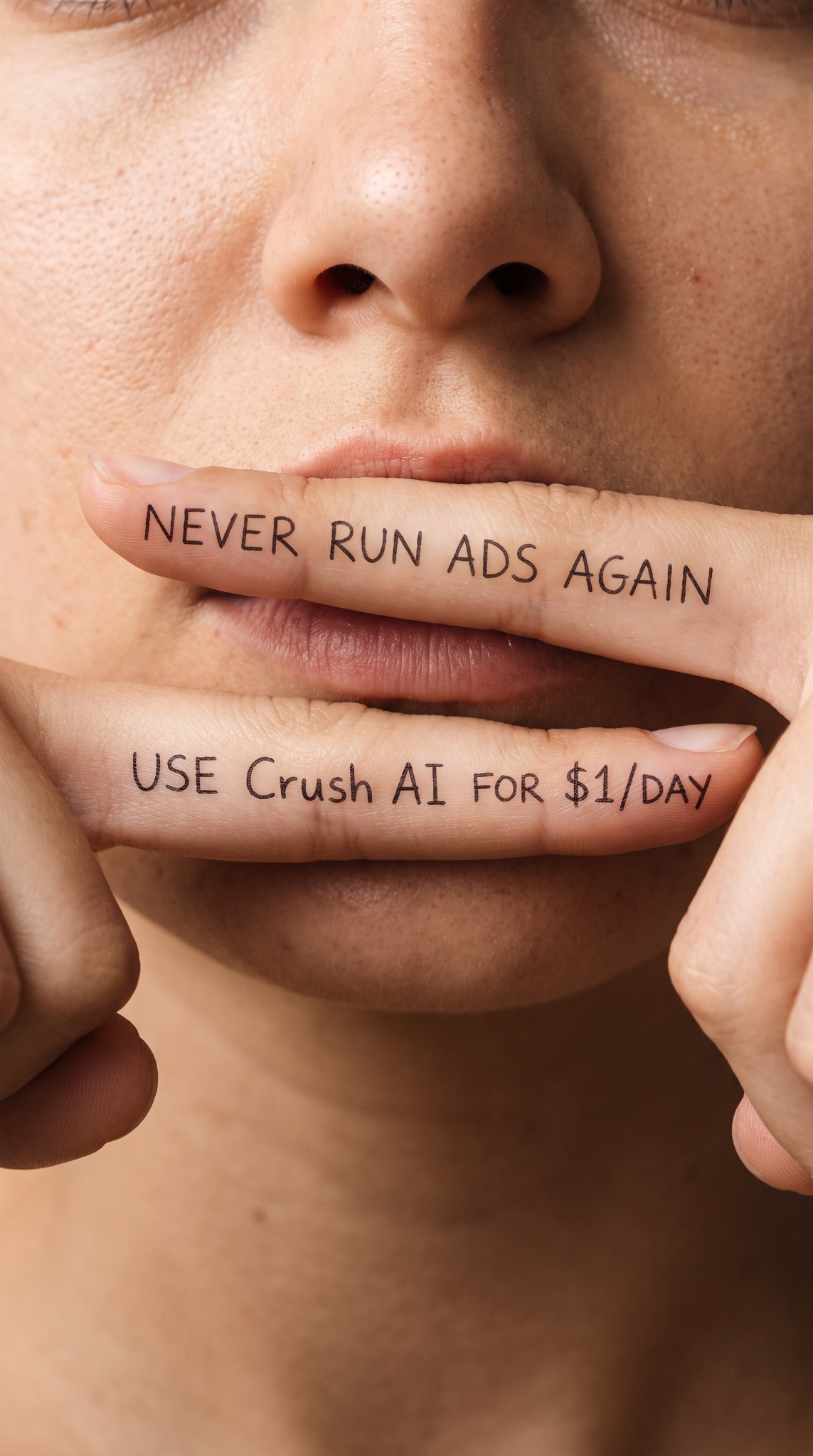 trycrush.ai Facebook ad