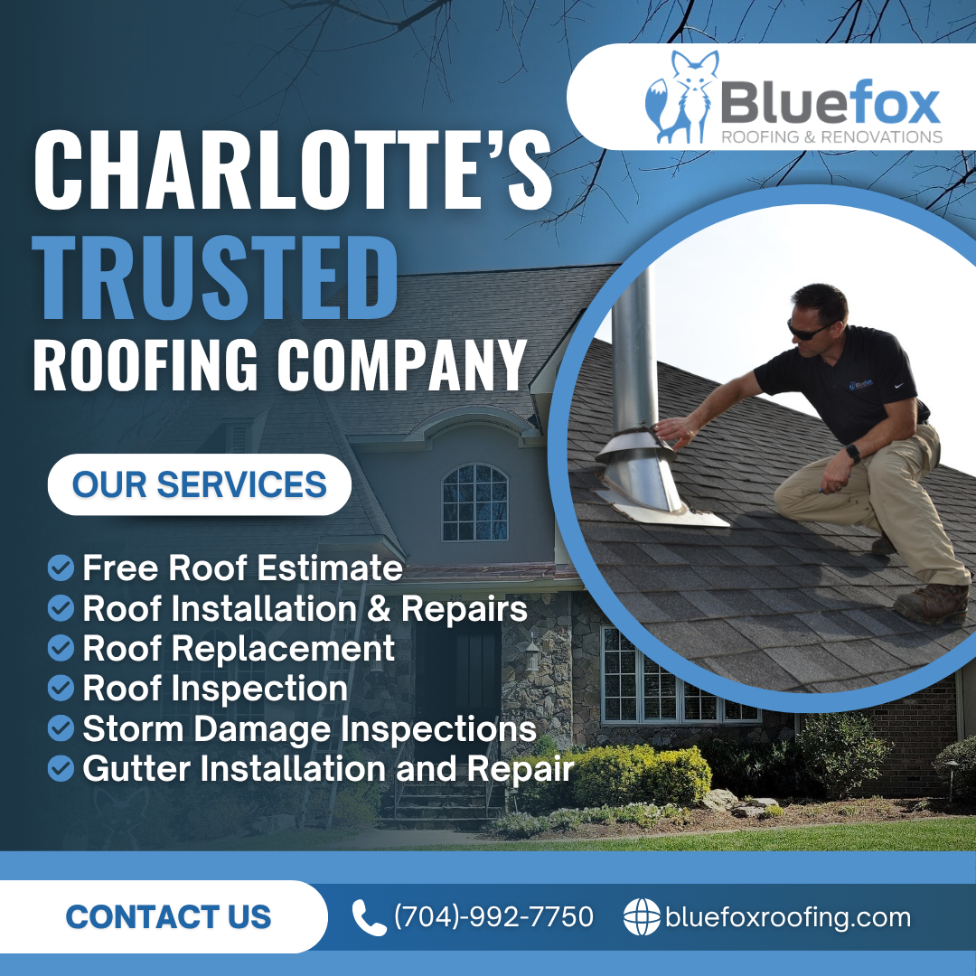 Blue Fox Roofing & Renovations Facebook ad
