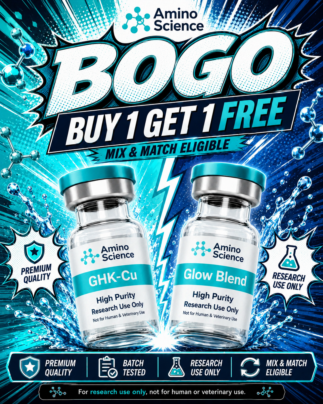 Amino Science Labs Facebook ad