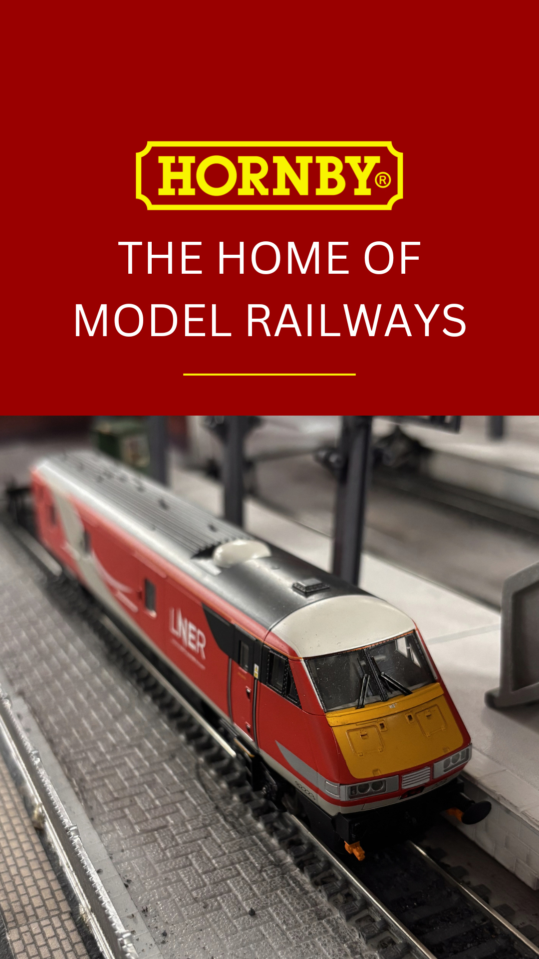 Hornby Model Railways Facebook ad: Discover Hornby