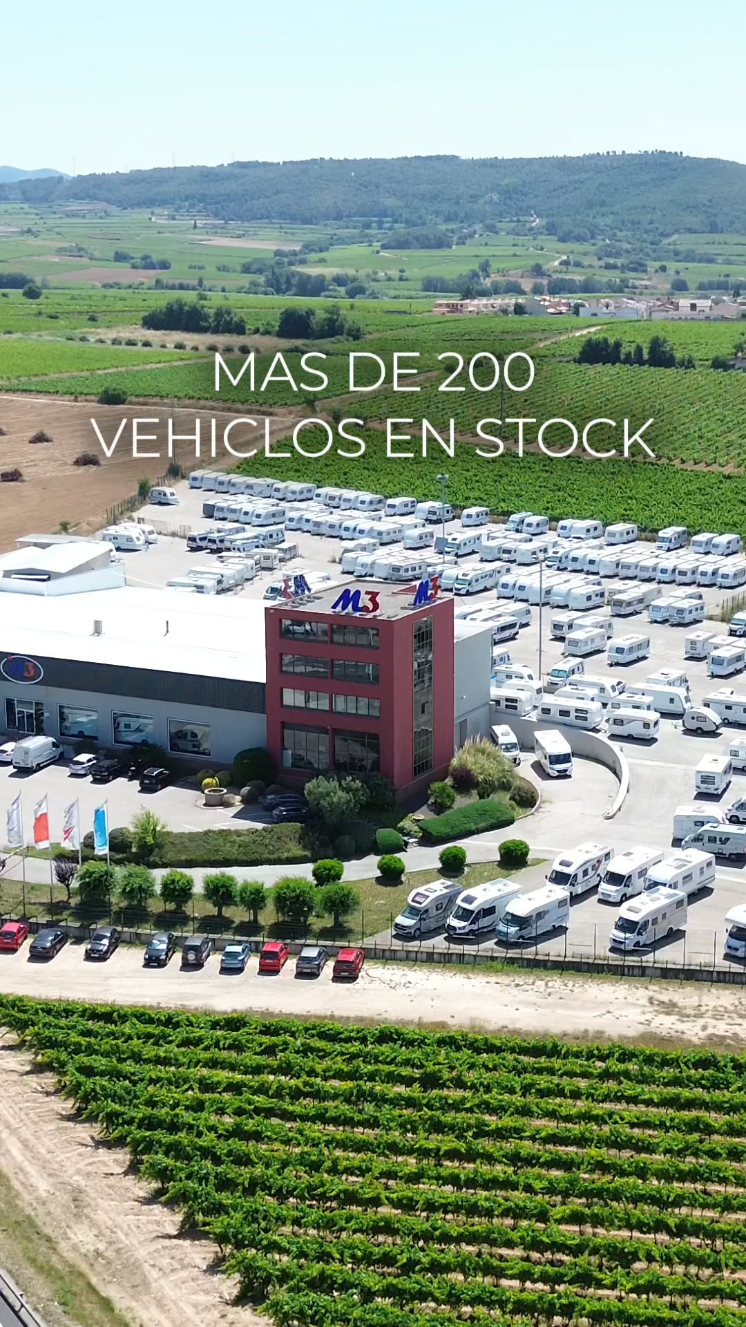 M3 Caravaning Facebook ad: Escríbenos y recibirás tu entrada gratuita