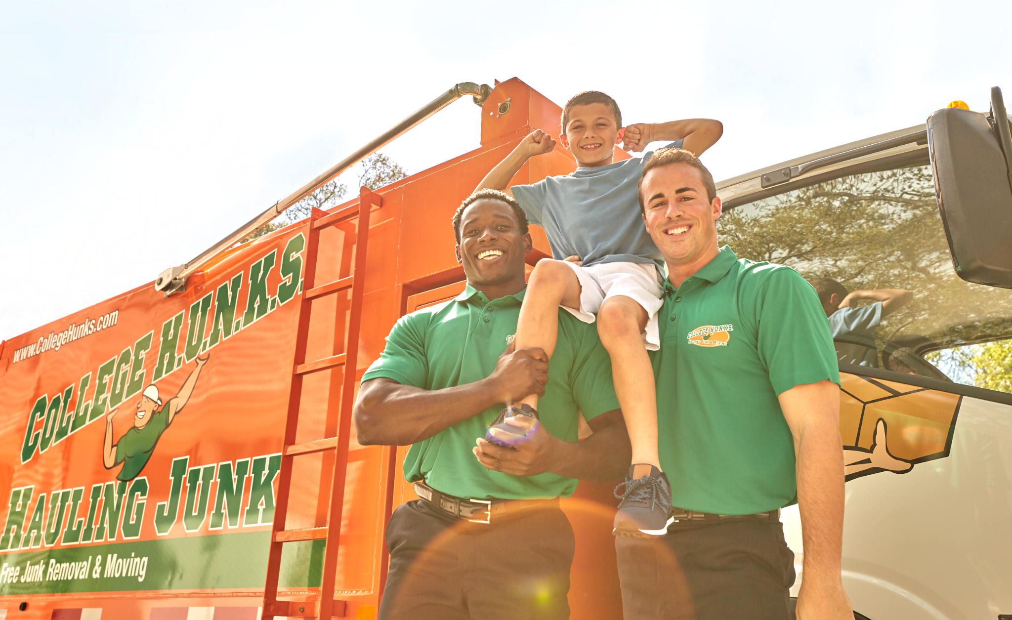 College Hunks Hauling Junk and Moving Facebook ad