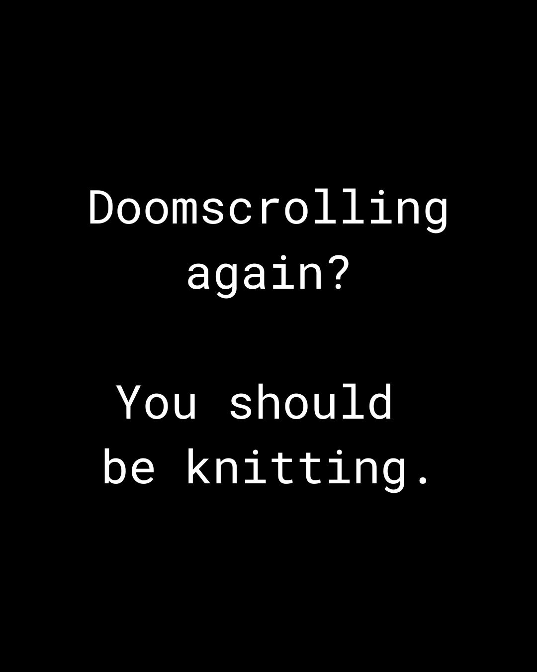 Knit Picks Facebook ad