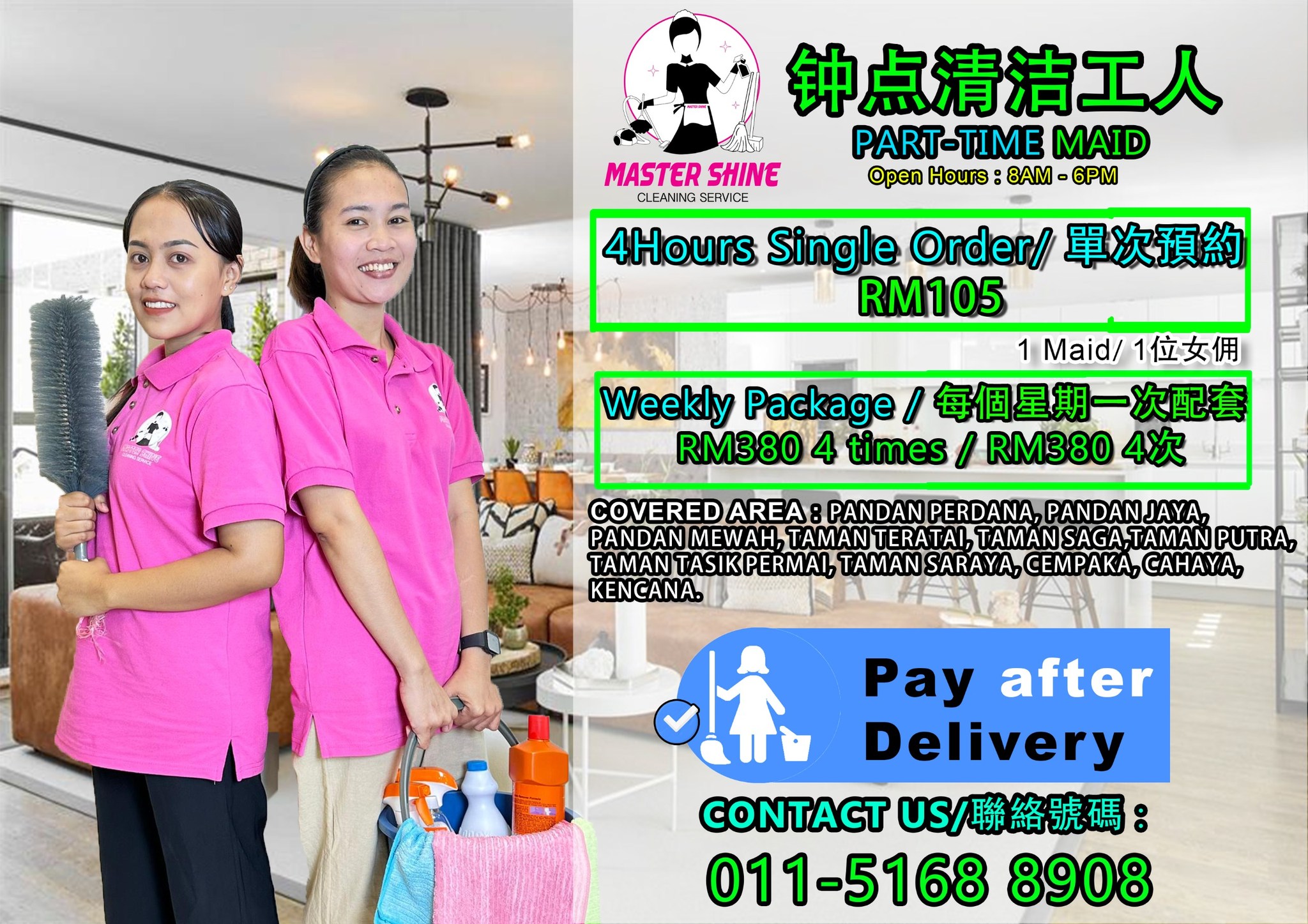 Master Shine Cleaning Services Ampang Facebook ad