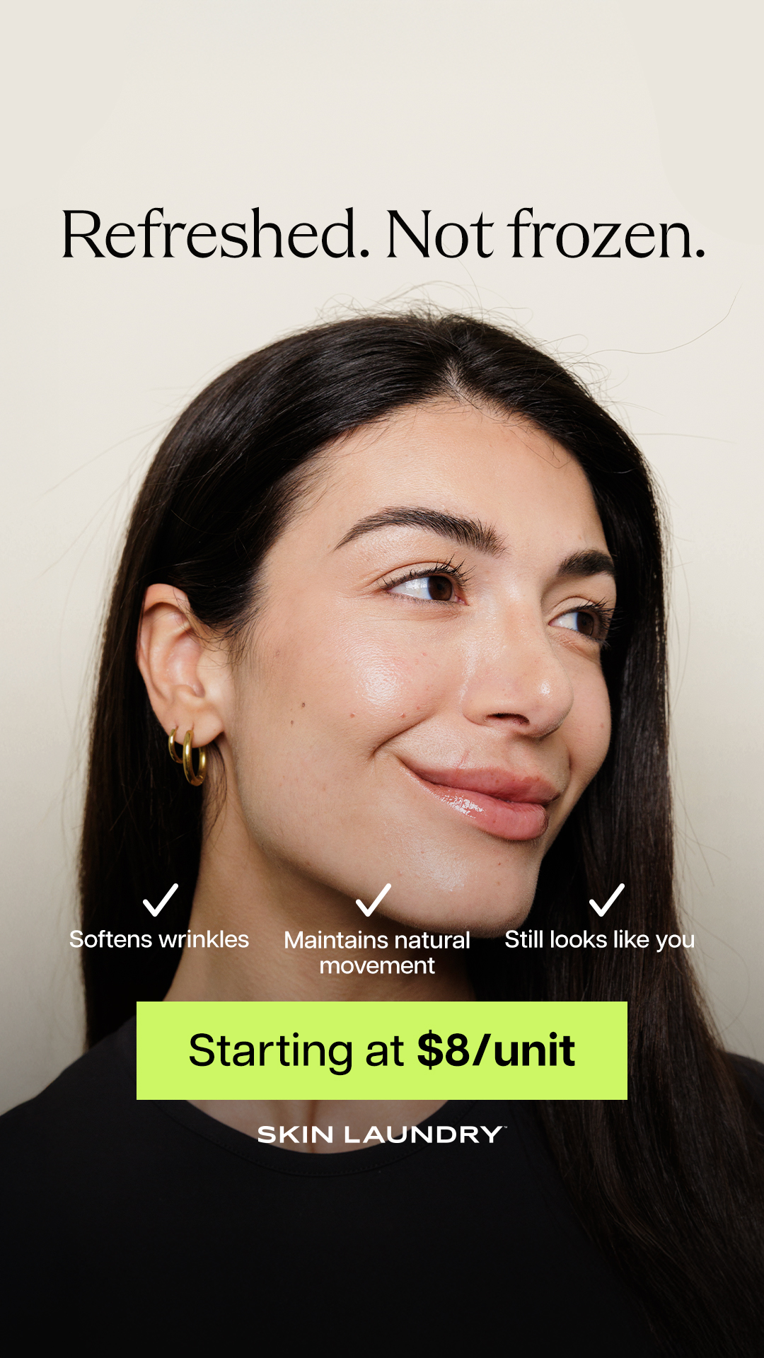 Skin Laundry Facebook ad