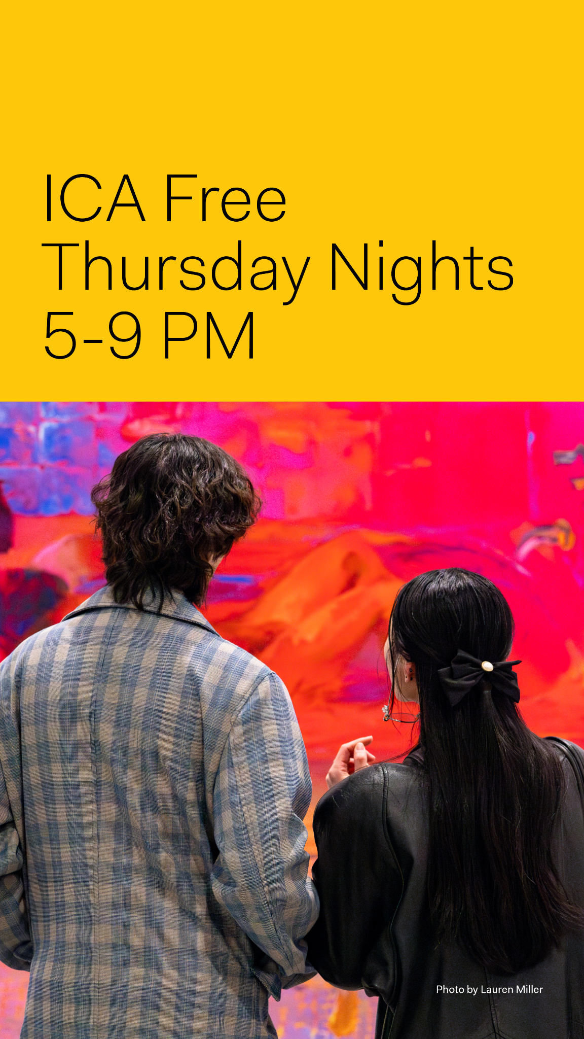 The Institute of Contemporary Art/Boston Facebook ad