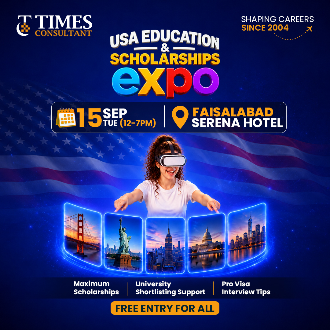 TIMES CONSULTANT Facebook ad: ONE DAY. 40+ COUNTRIES.