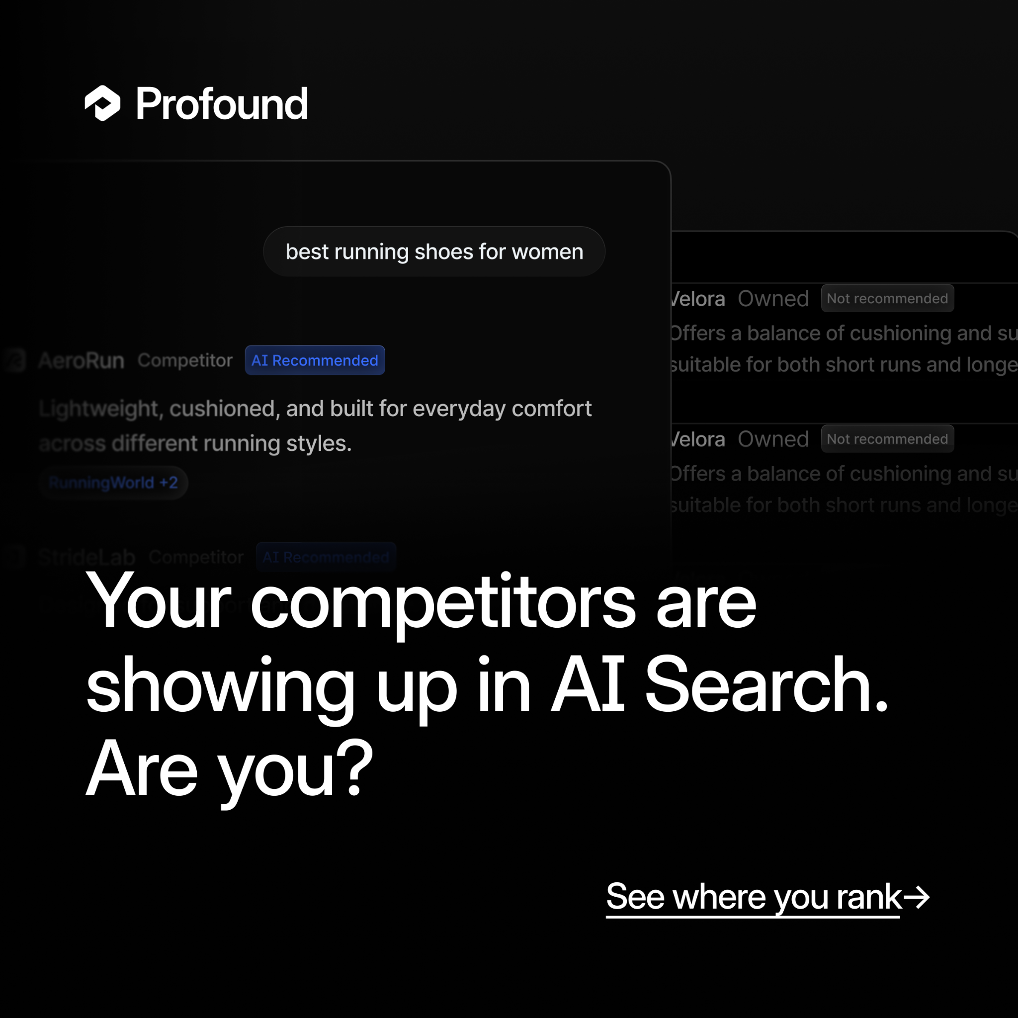 TryProfound Facebook ad: Book a Free AEO Audit Call for Your Company