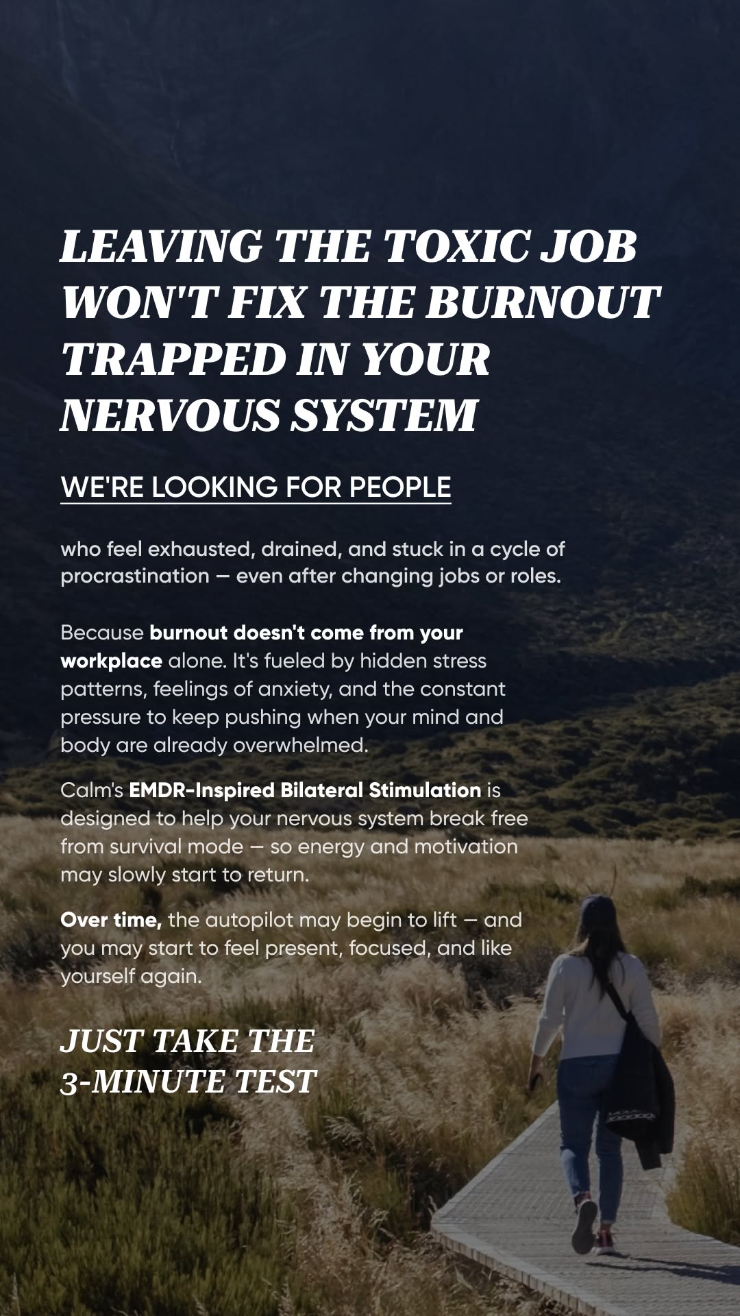 Calm Facebook ad