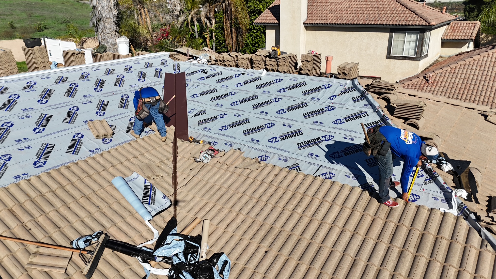Sunset Roofing Services Facebook ad