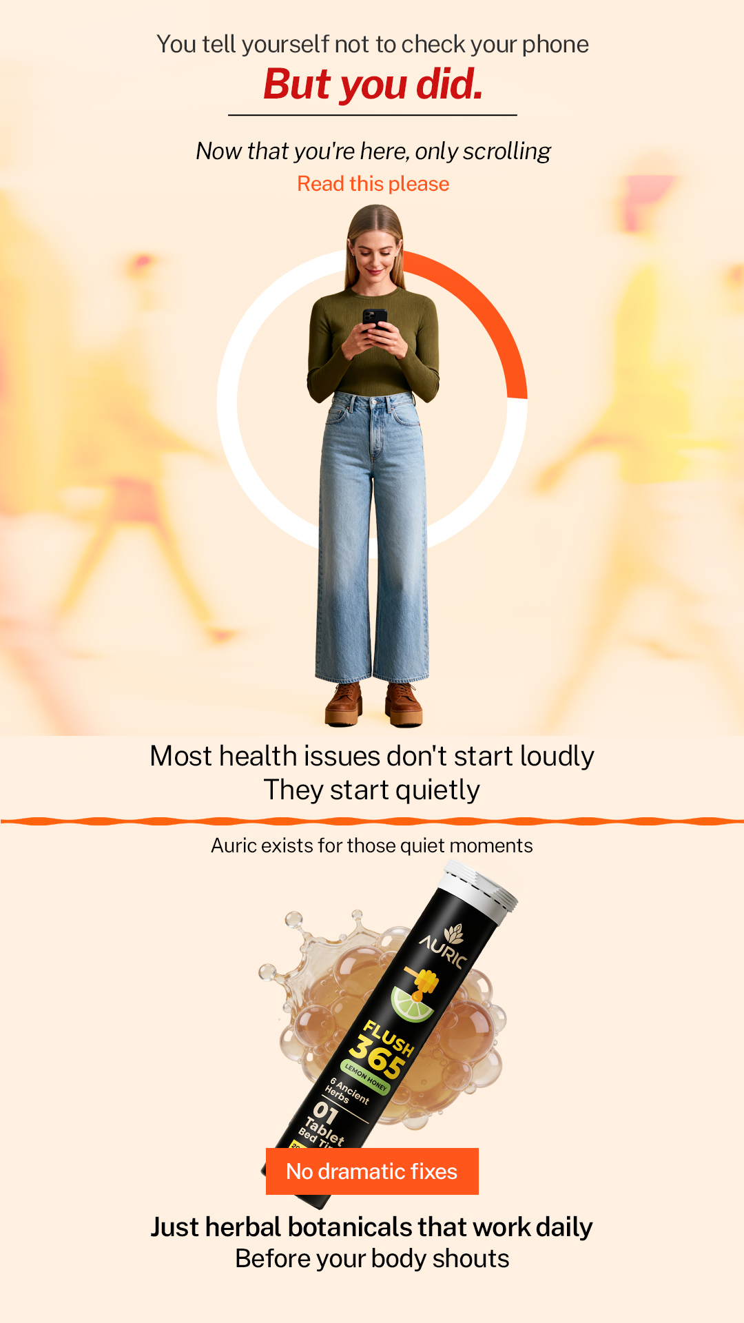 Auric Facebook ad