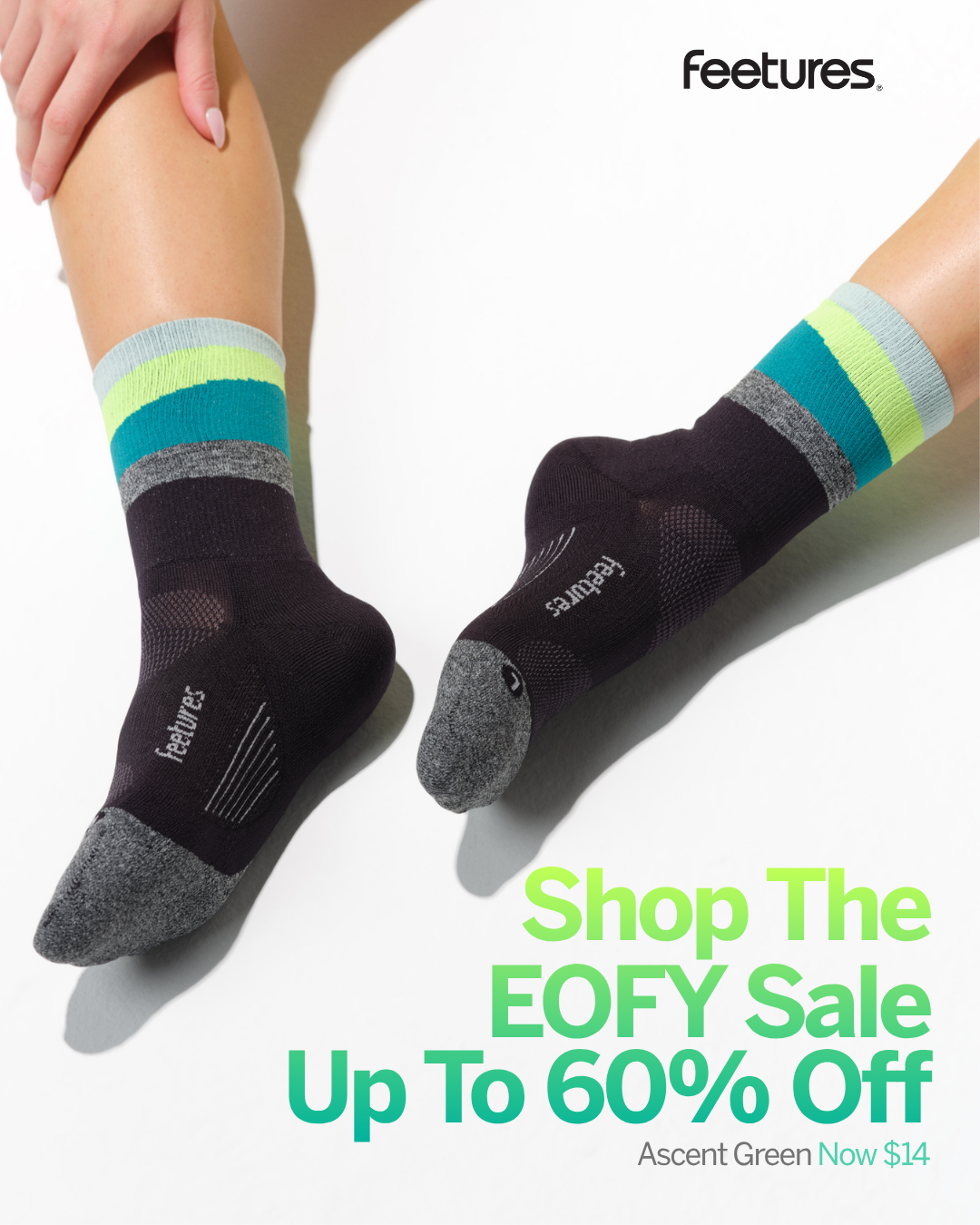Feetures Australia Facebook ad