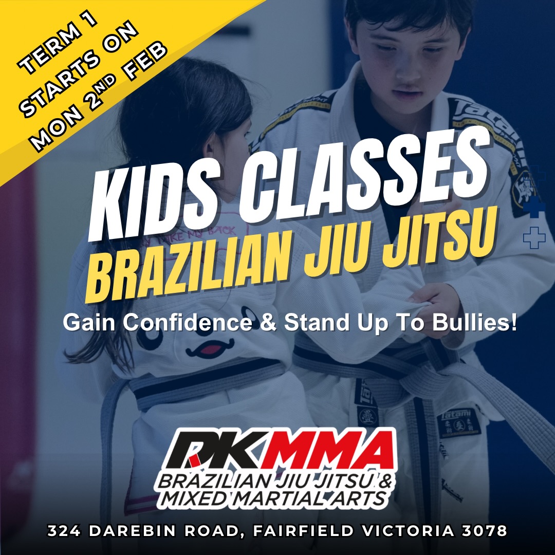 DKMMA Facebook ad: Kids BJJ Classes Are Back for 2026!