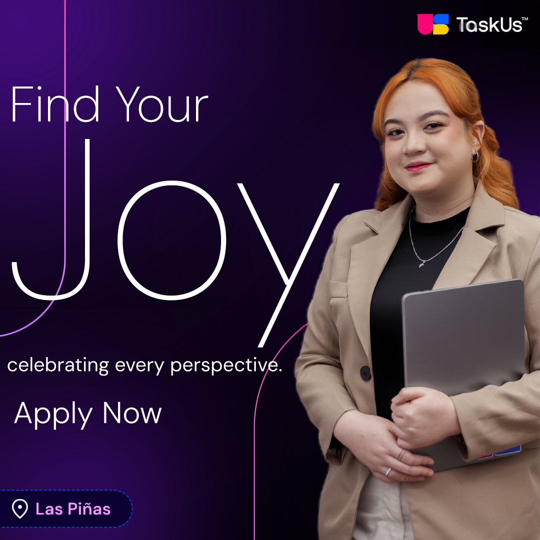TaskUs Facebook ad