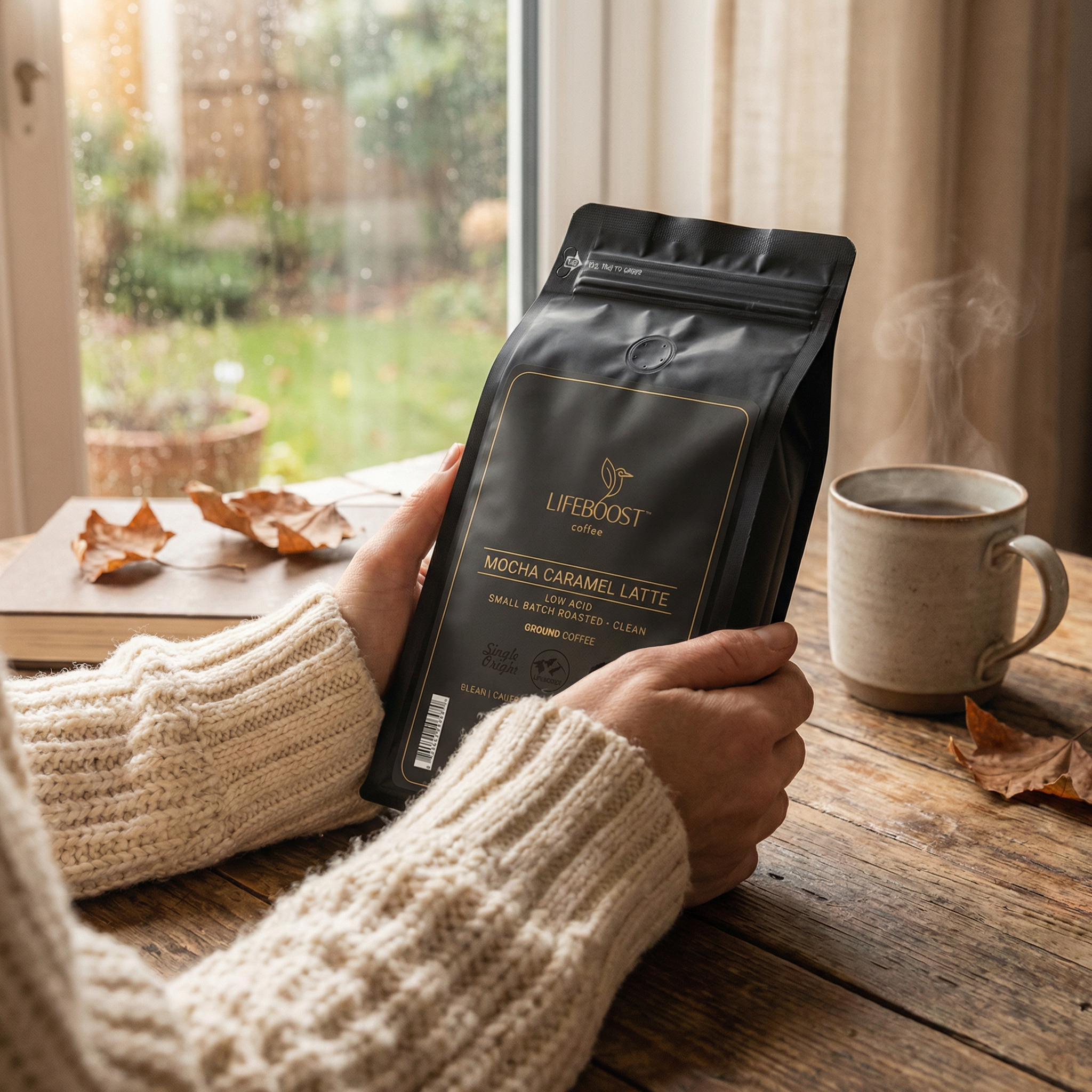 Lifeboost Coffee Facebook ad