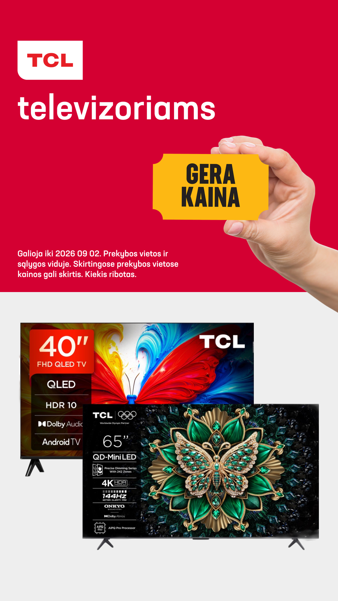 Senukai Facebook ad