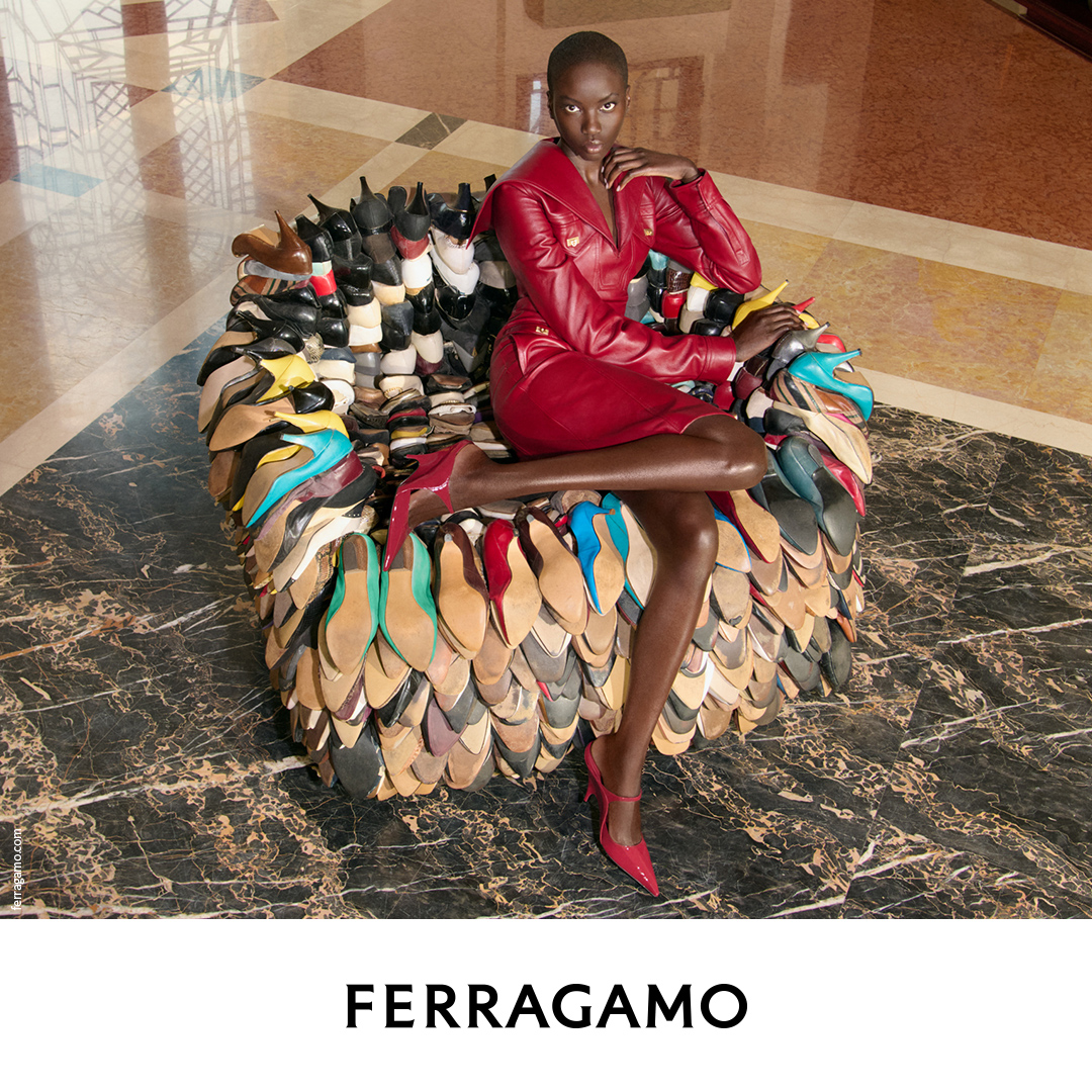 Wallpaper* magazine Facebook ad: Inside Ferragamo’s Surreal Autumn-Winter campaign