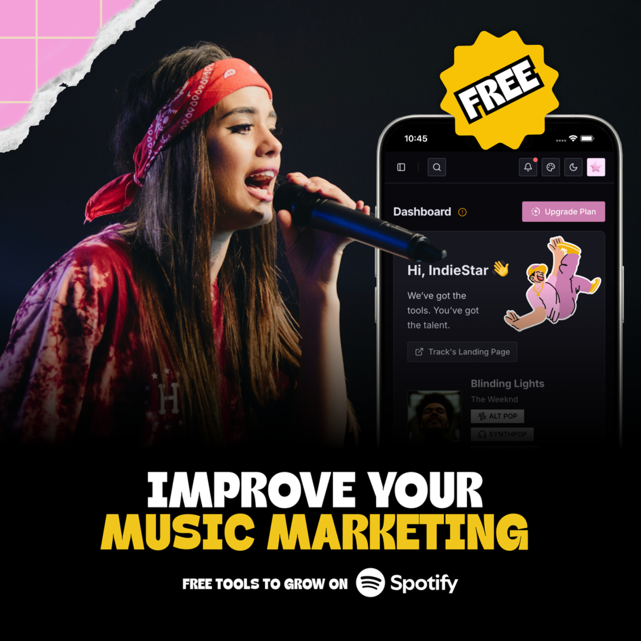 IndieStar Facebook ad