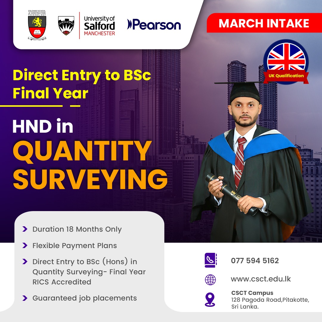CSCT Campus Facebook ad: March Intake Now Open at CSCT, Deadline Extended!