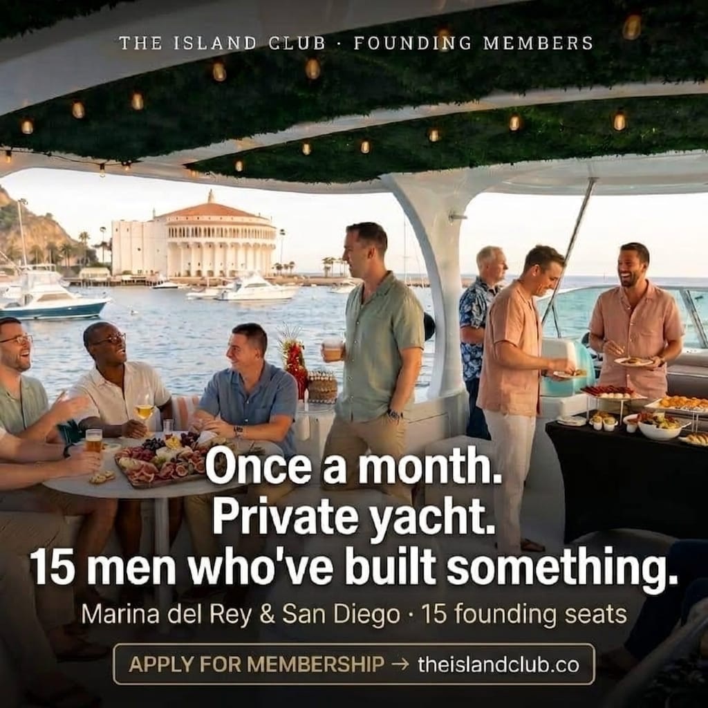 Theislandclub Facebook ad: You've spent your life building it.