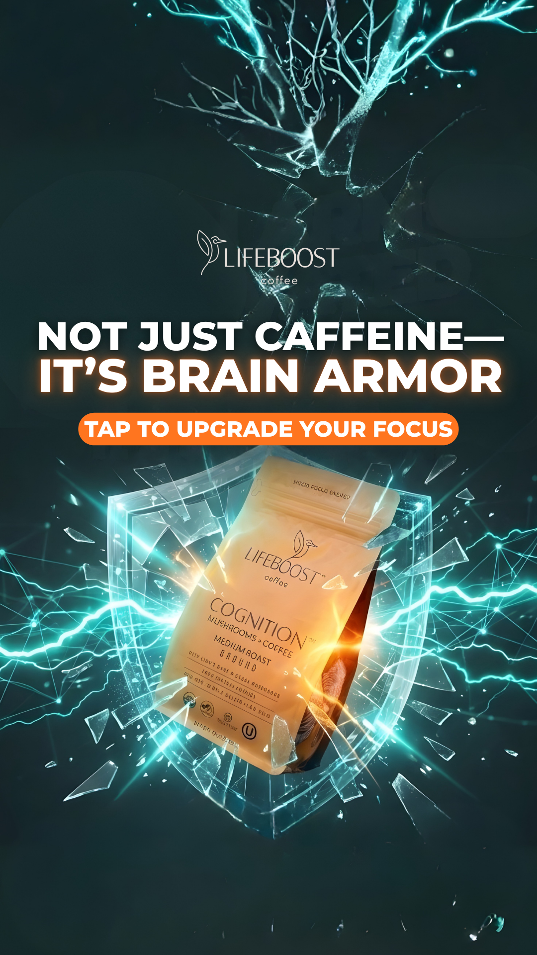 Lifeboost Coffee Facebook ad