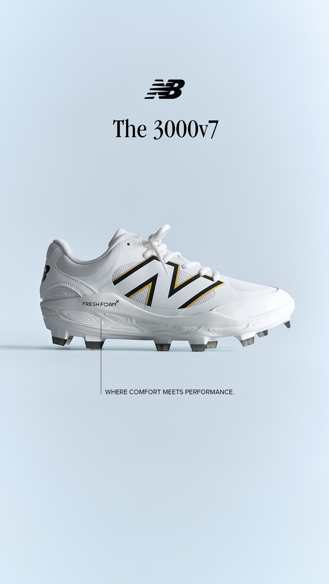 New Balance Baseball Facebook ad
