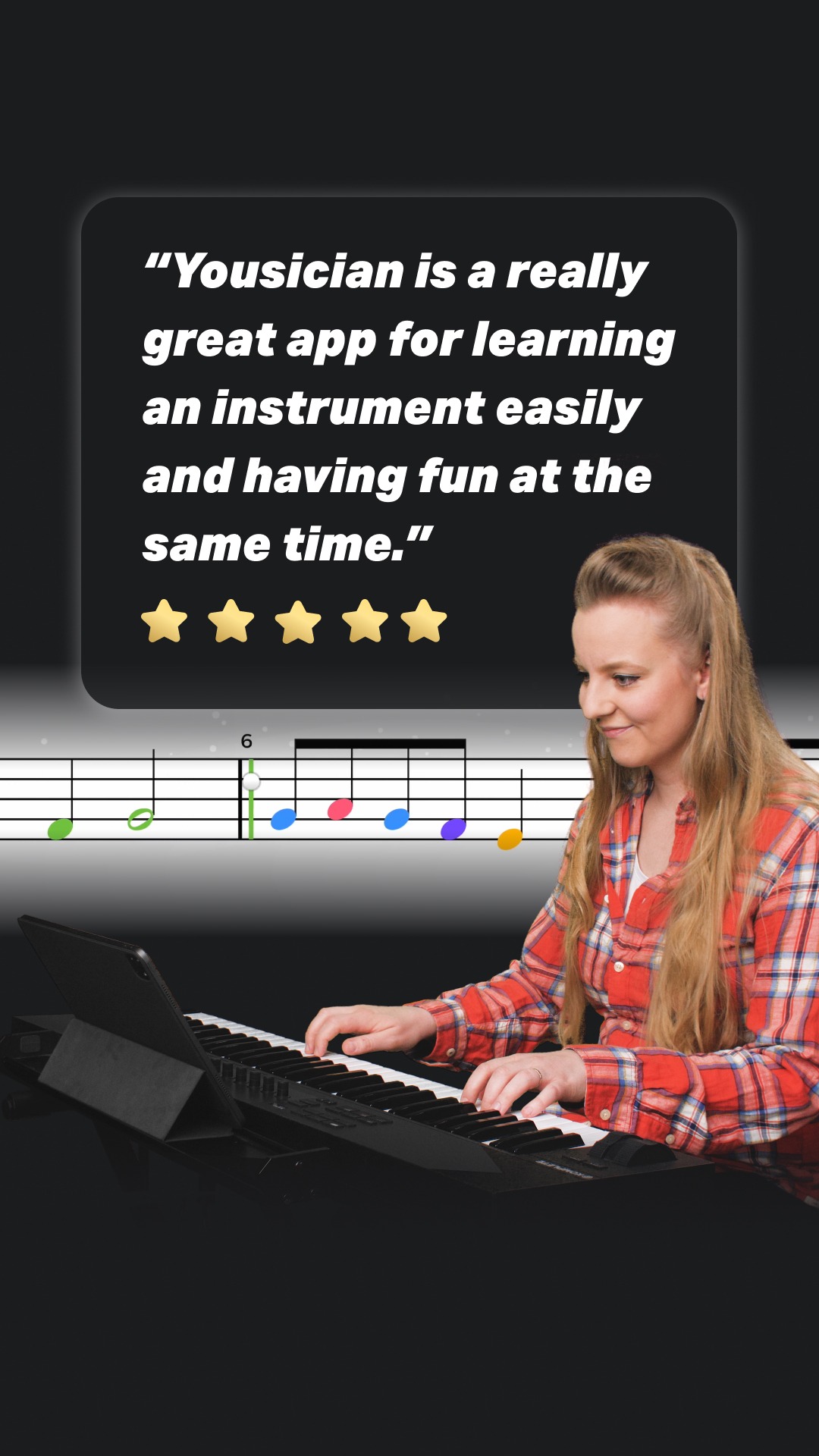 Yousician Facebook ad