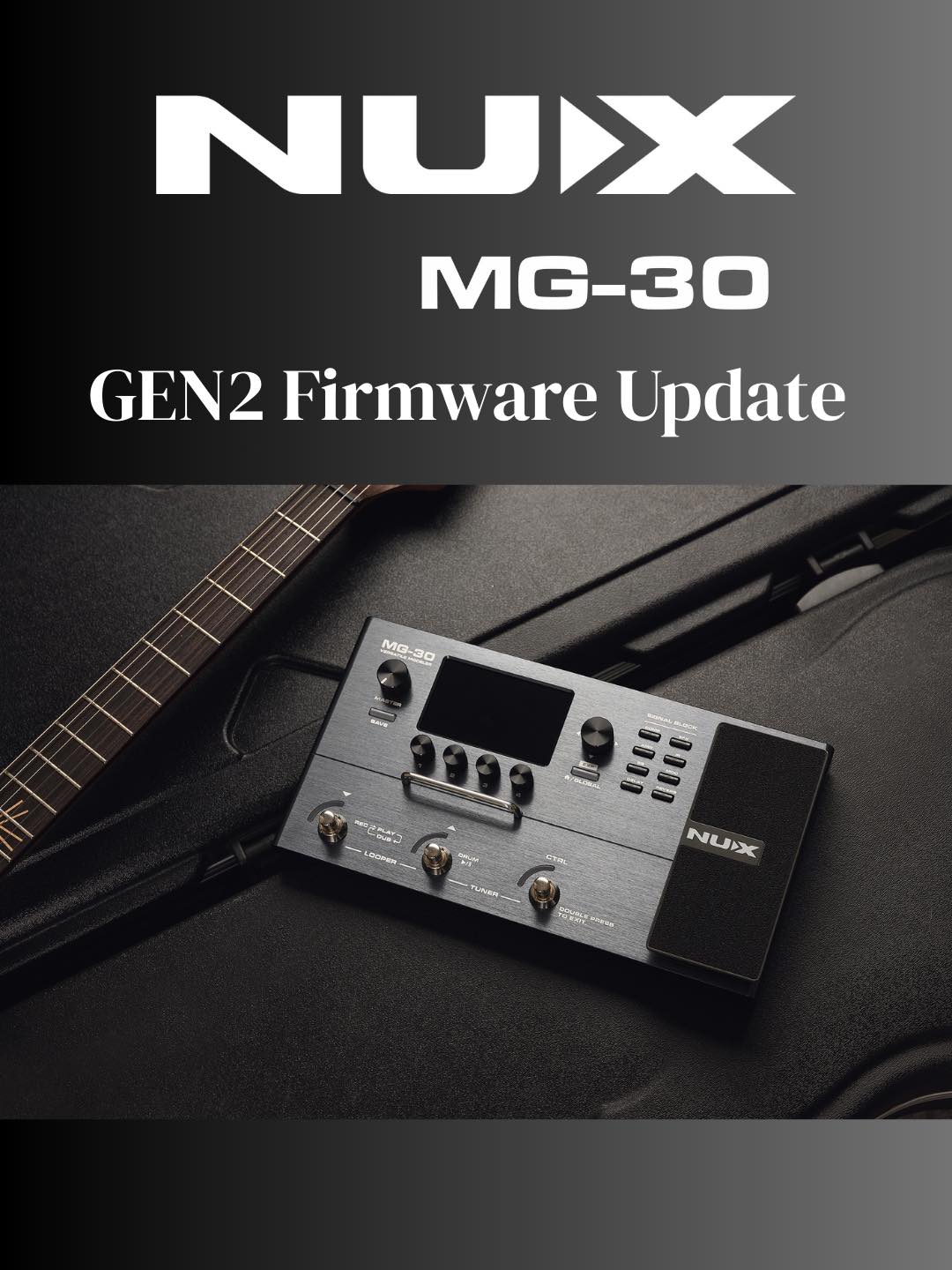 澳門木箱鼓工作室 Cajon ukulele Guitar Macau Facebook ad: NUX MG30 GEN2 更新