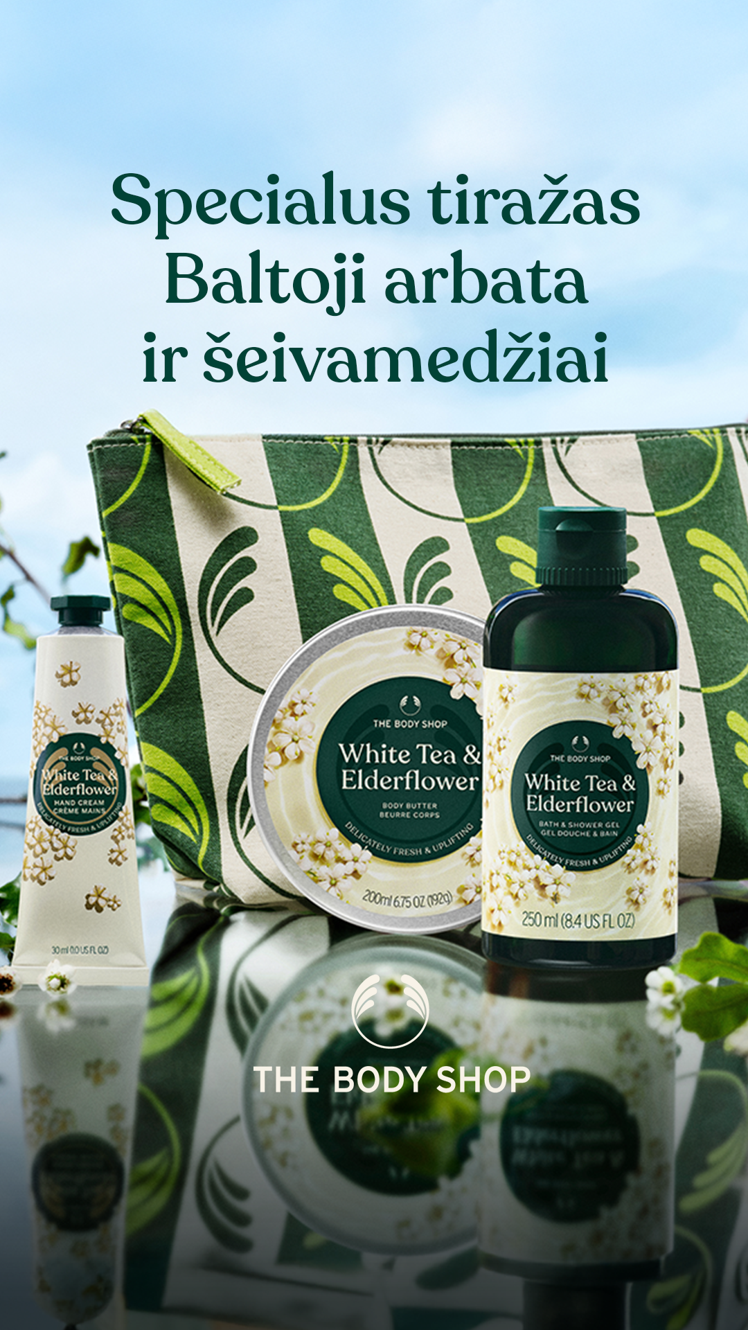The Body Shop Facebook ad