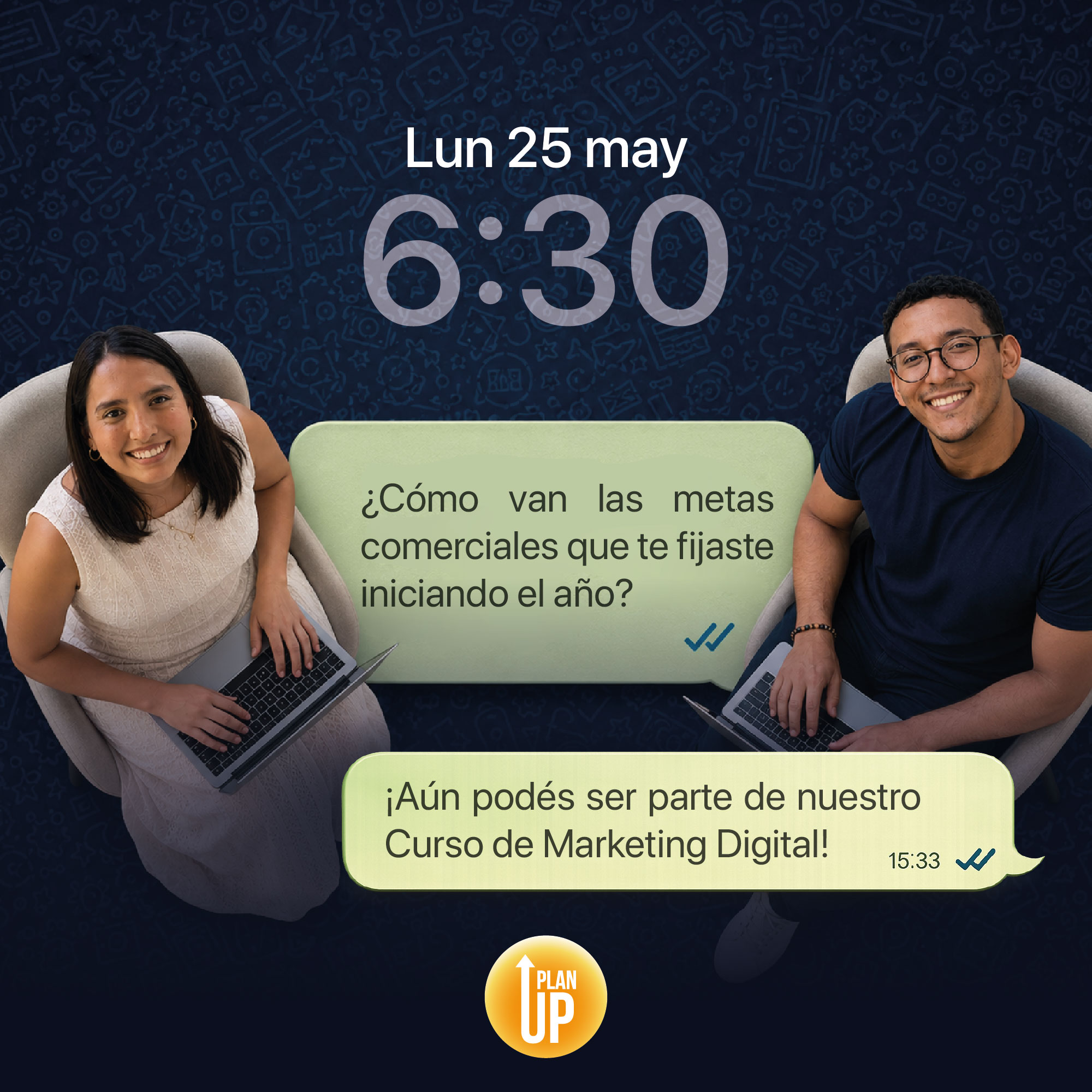 Plan UP Academy - Marketing Digital en Nicaragua Facebook ad: Curso de Marketing Digital Integral