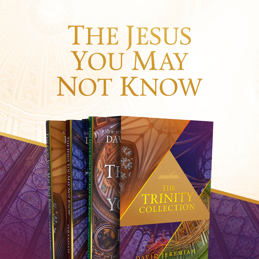 Turning Point with Dr. David Jeremiah Facebook ad: Dr. Jeremiah Trinity Collection Set