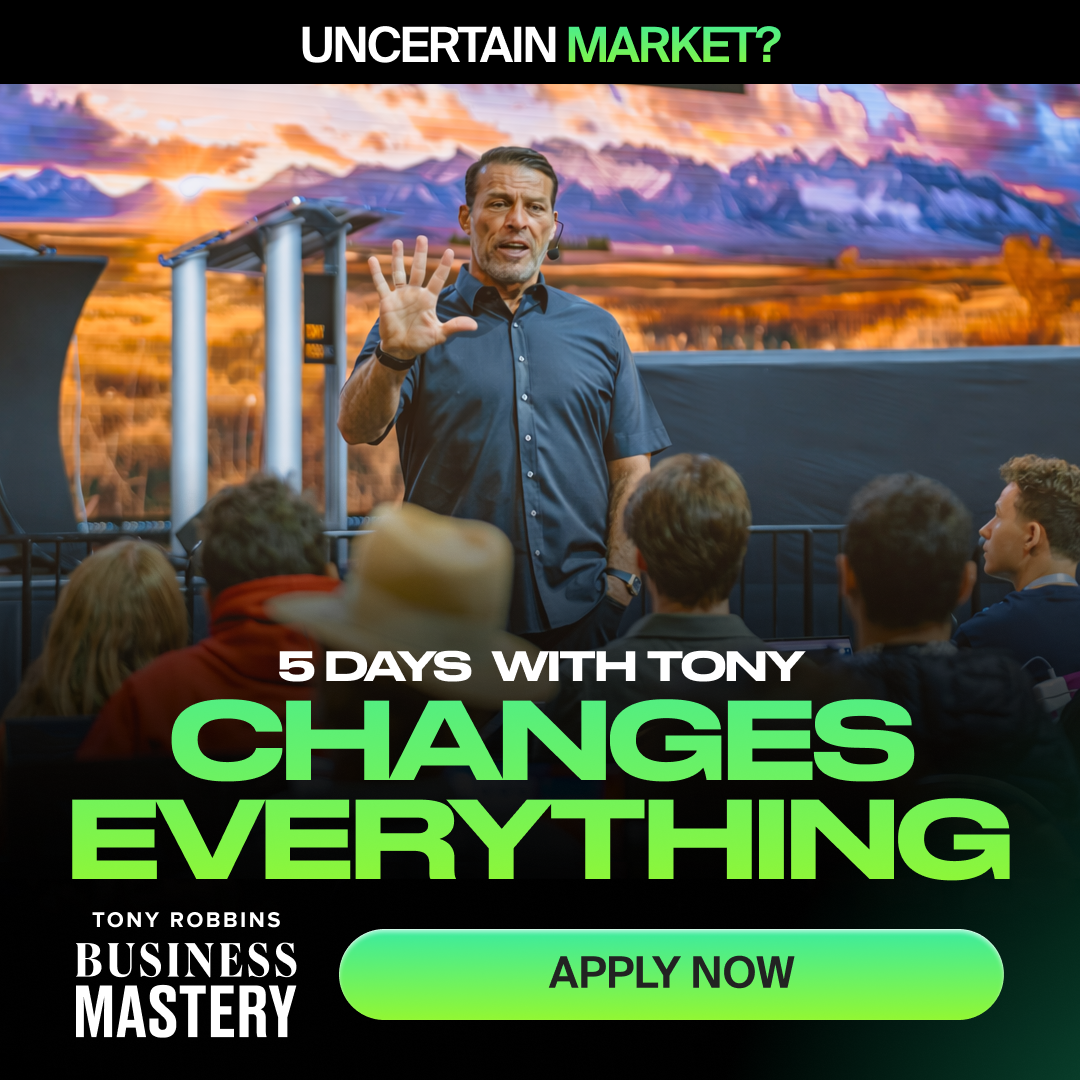Tony Robbins Facebook ad