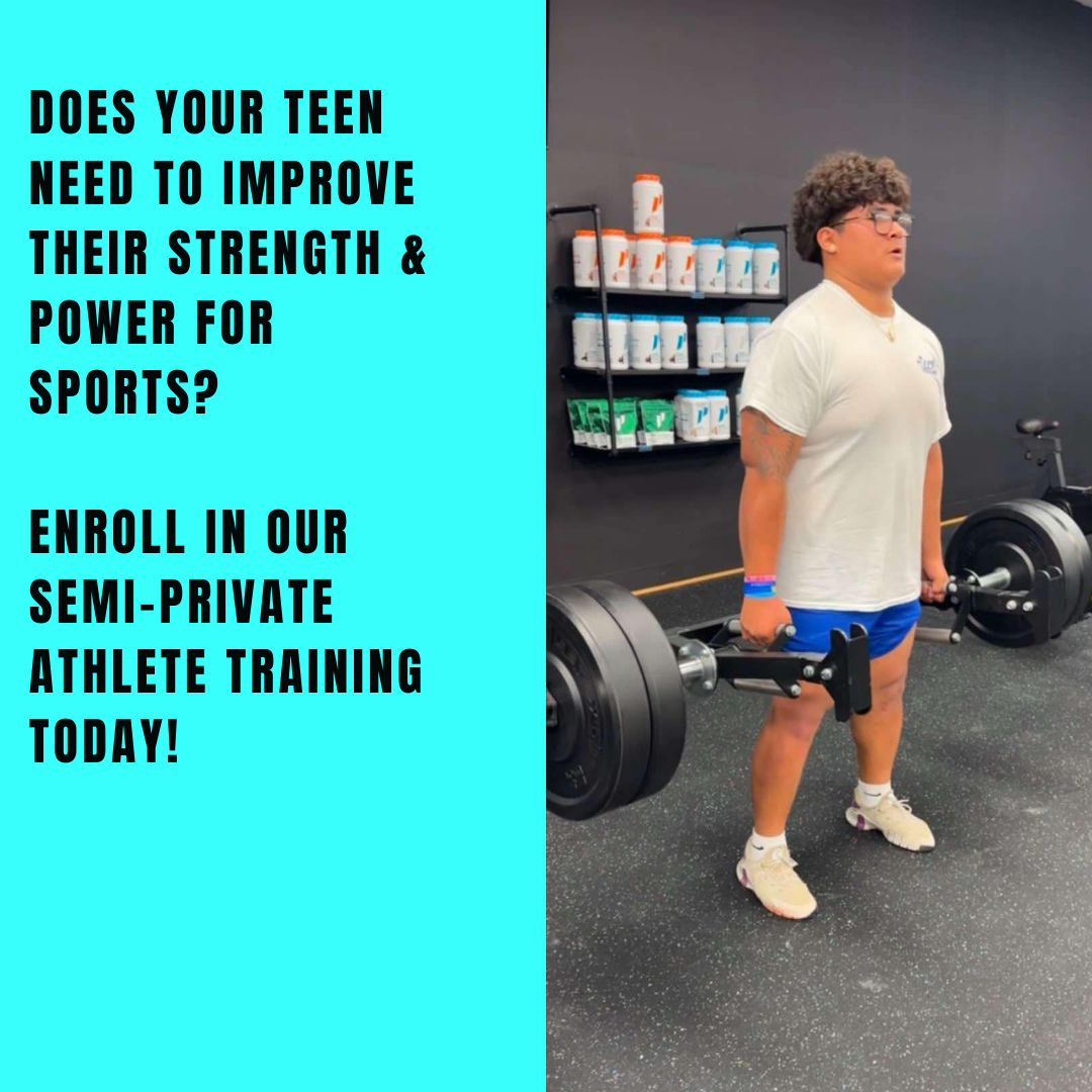 Hybrid Fitness Facebook ad: Attention Parents of Athletic Teens!