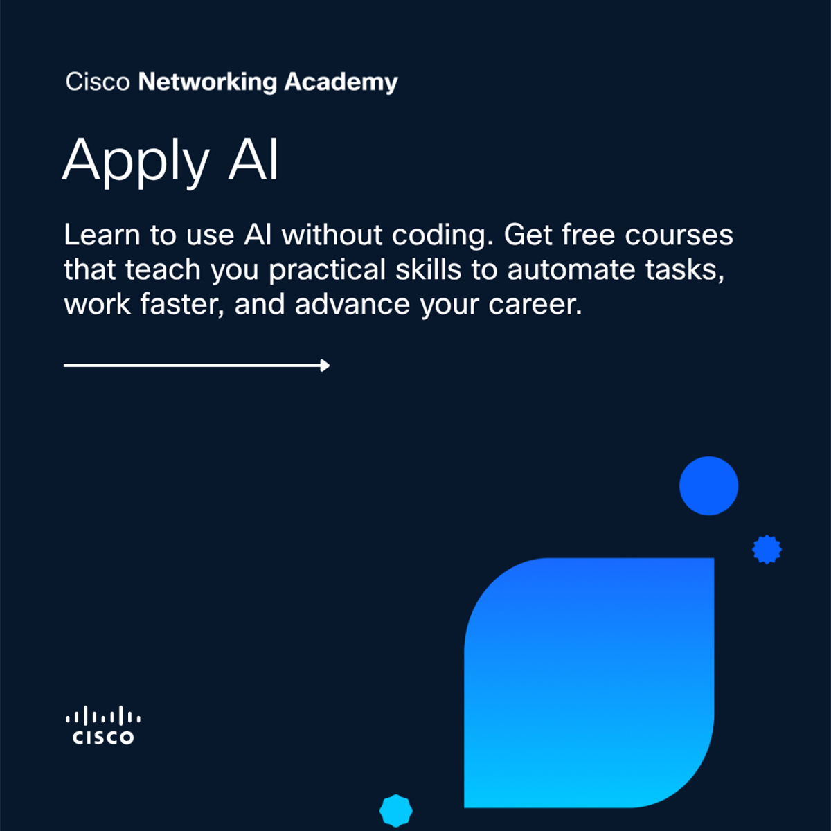 Cisco Networking Academy Facebook ad
