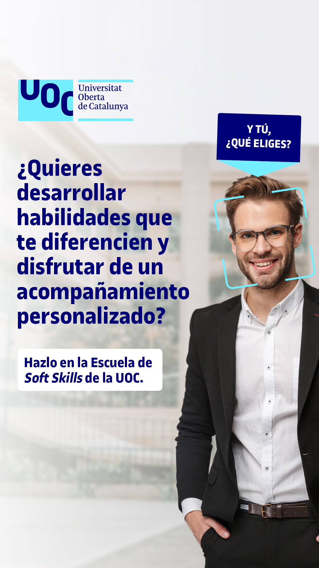 Universitat Oberta de Catalunya (UOC) Facebook ad