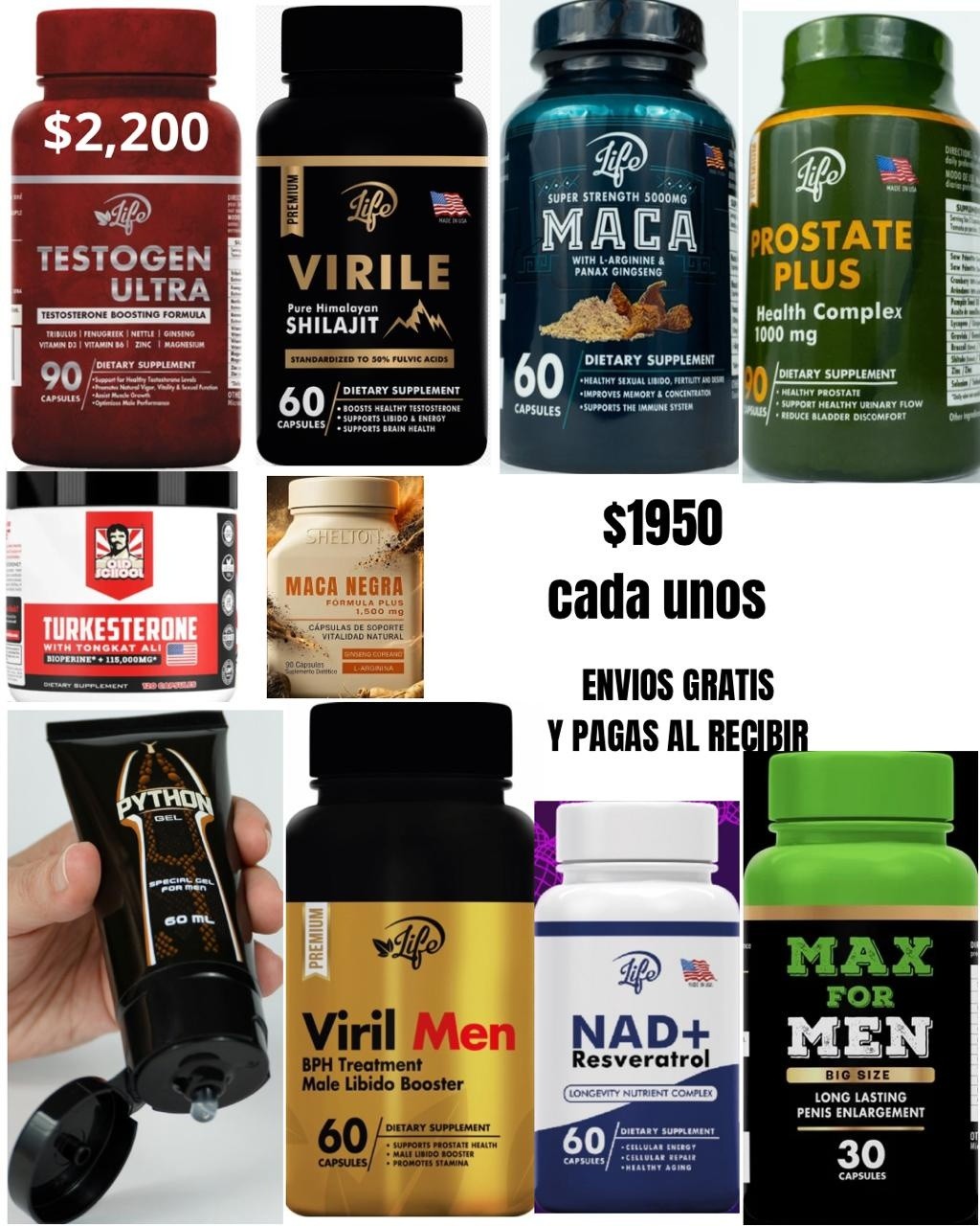 Vital Shop Facebook ad: tu tiempo es Ahora tu te lo mereces