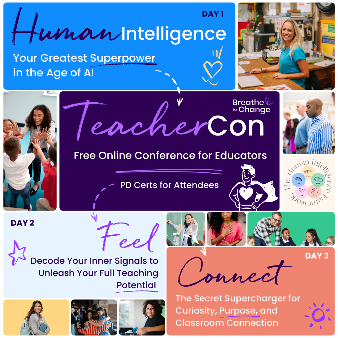 Breathe For Change Facebook ad: The Ultimate Educator Conference (100% Virtual)