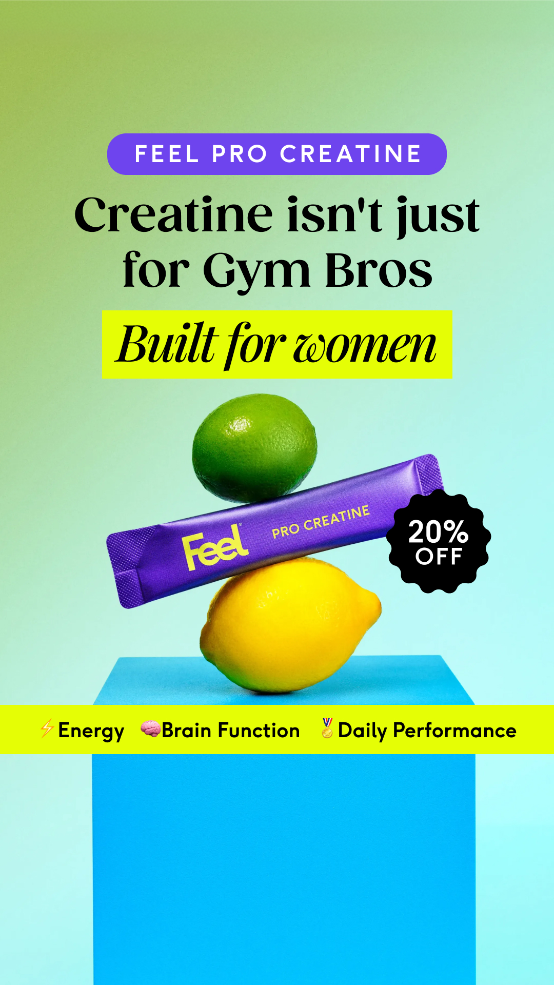 Feel Facebook ad