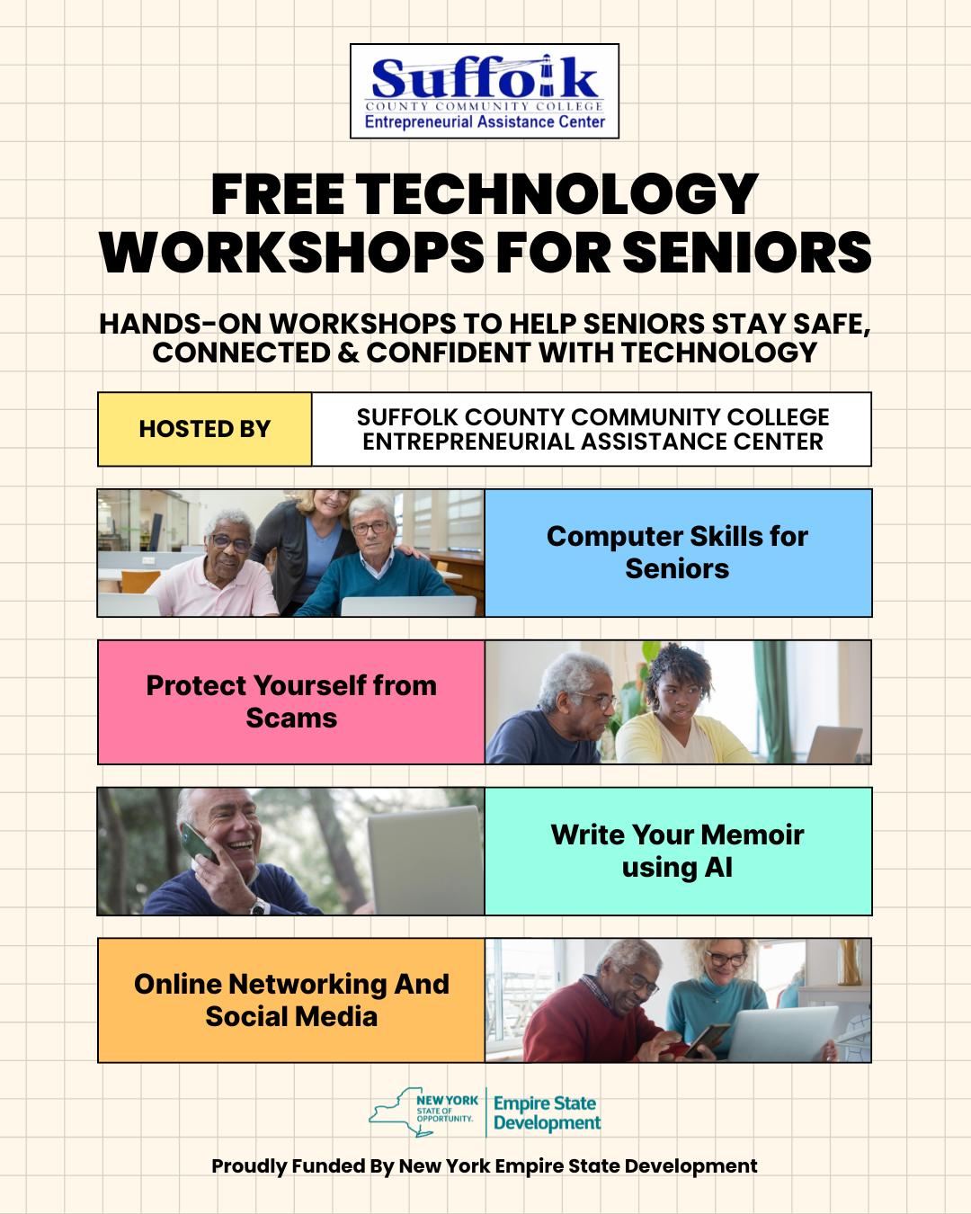 SCCC Entrepreneurial Assistance Center Facebook ad
